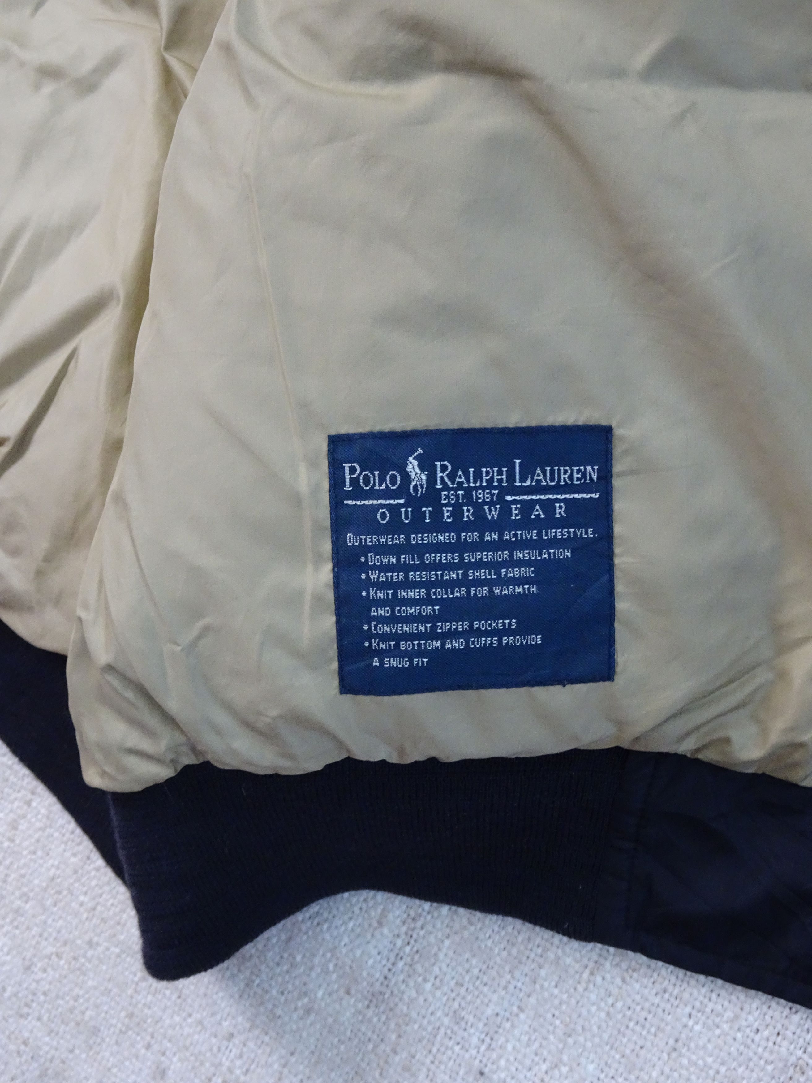Polo Ralph Lauren × Vintage Vintage Ralph Lauren Polo Winter Puffer Jacket Men's Size US L / EU 52-54 / 3 - 6 Thumbnail