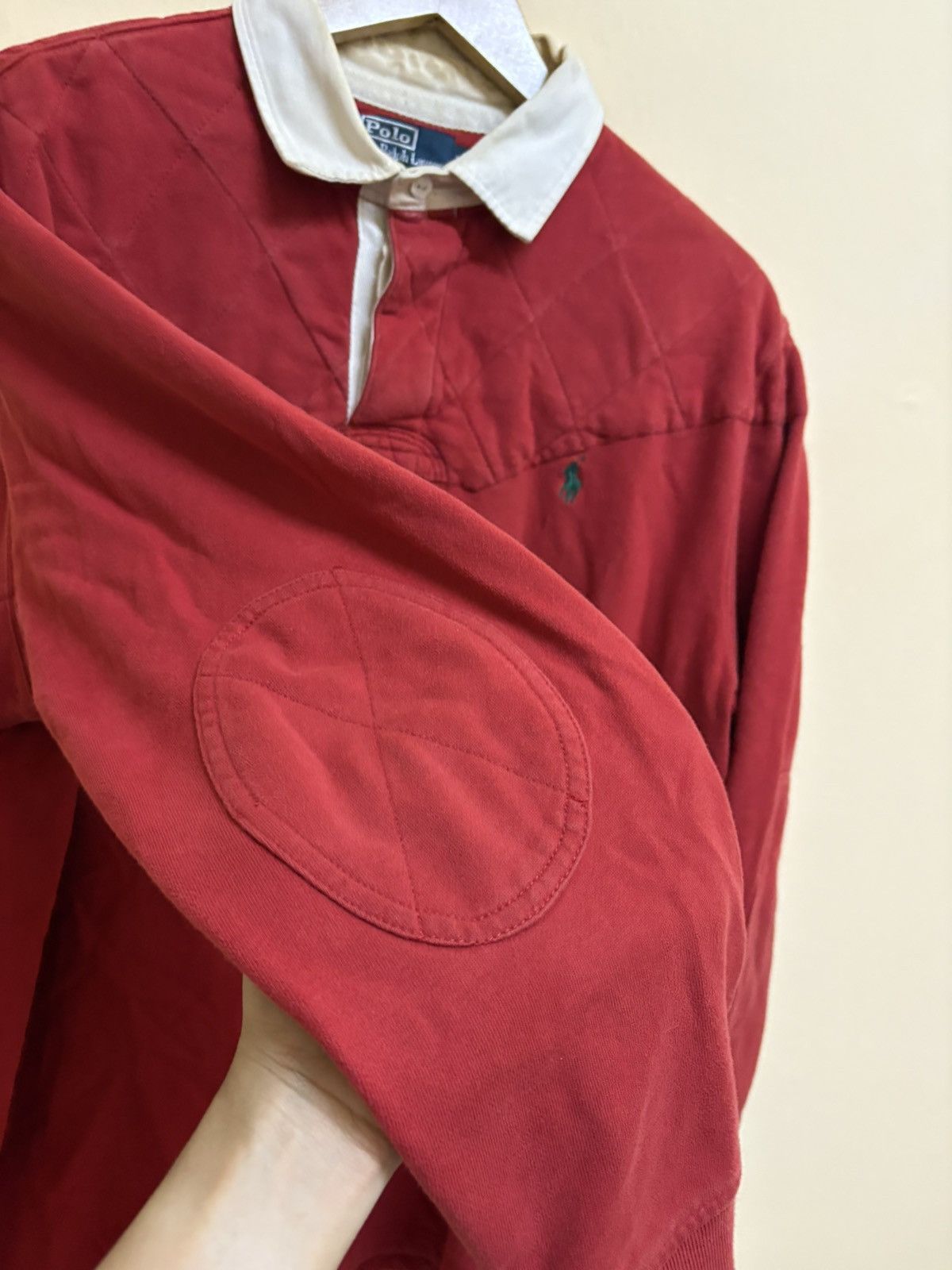 Polo Ralph Lauren Vintage 90s Polo Ralph Lauren RL Rugby Long Sleeve Size US XL / EU 56 / 4 - 5 Thumbnail