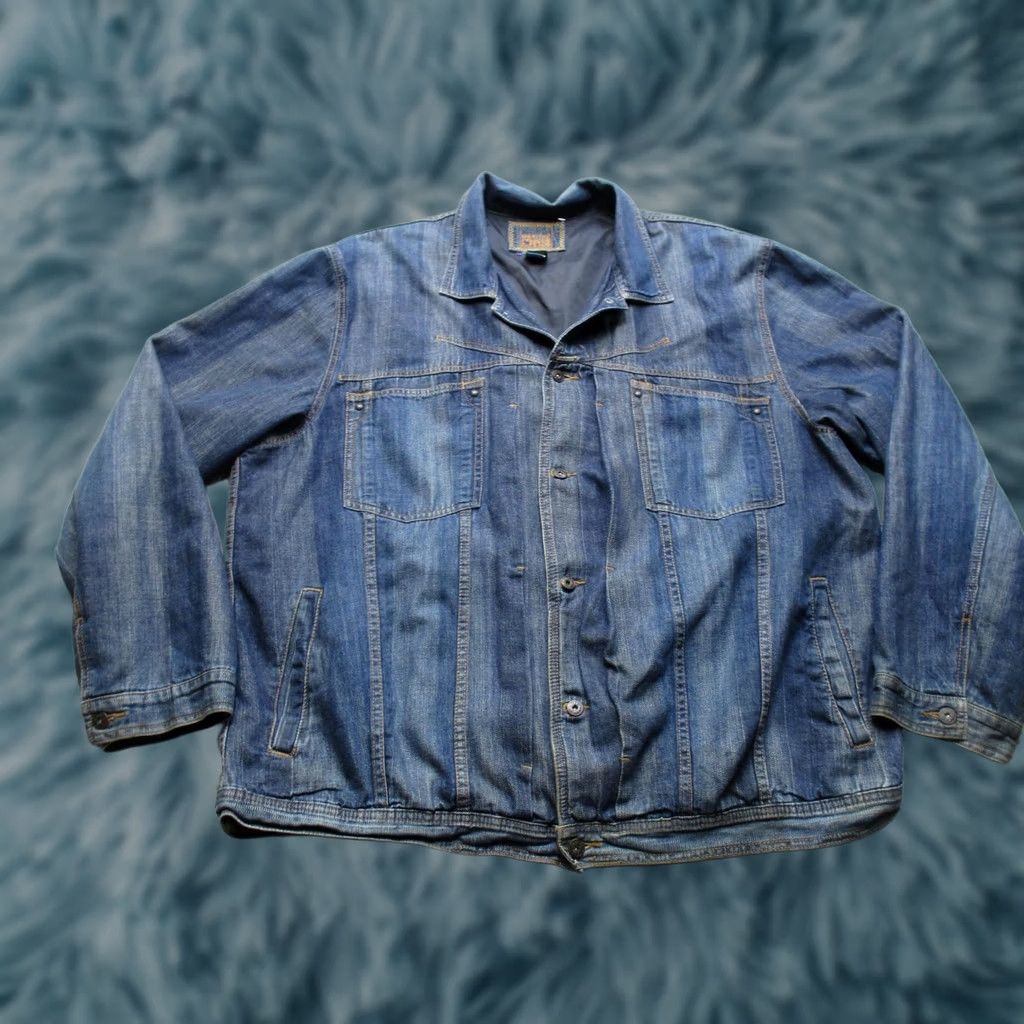 Vintage VINTAGE Marithe Francois Girbaud Jacket Mens 4XL Denim Barn Chore Coat Y2K Size US XXL / EU 58 / 5 - 1 Thumbnail