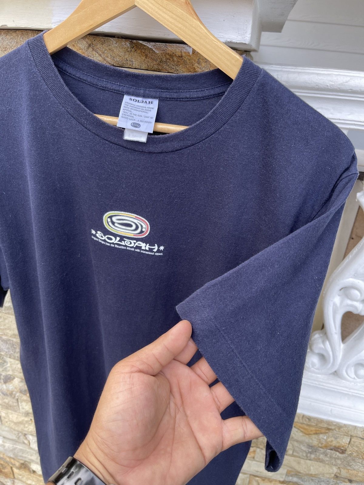 Vintage Last Drop🔥Rare🔥Vintage 90s SOLJAH Surfing,Boardshaping Tee Size US L / EU 52-54 / 3 - 6 Thumbnail