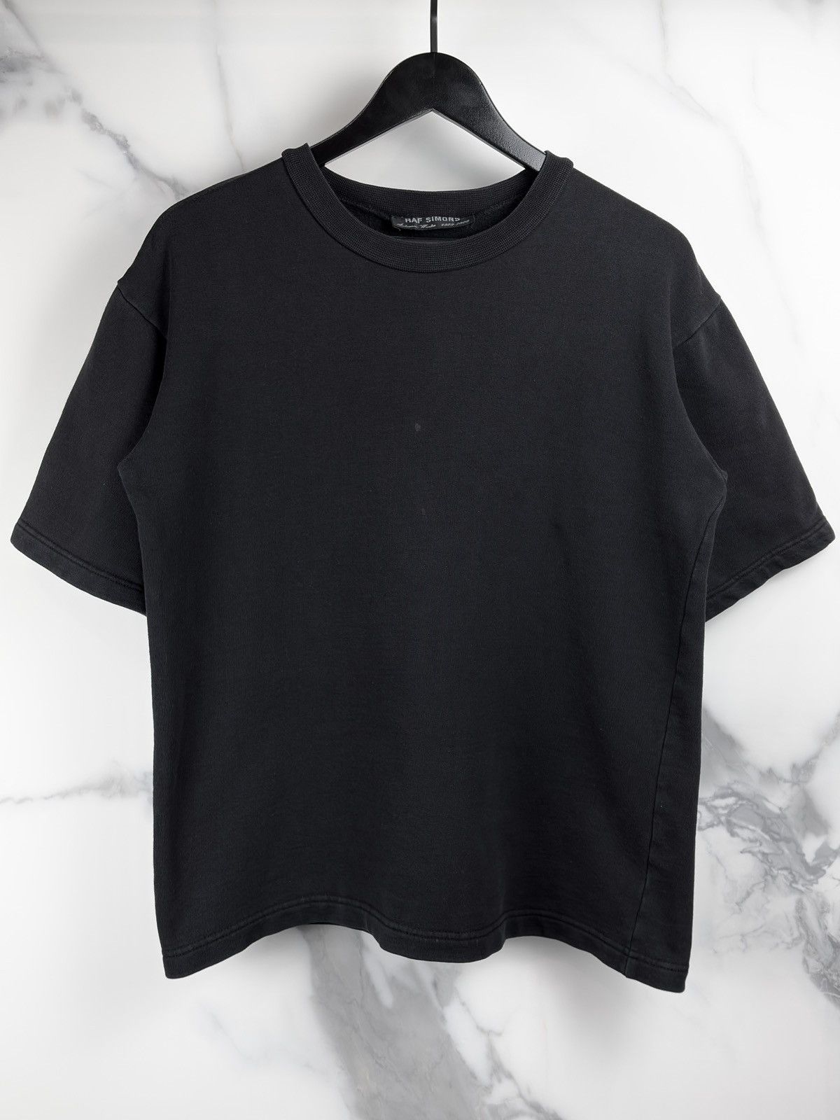 Raf Simons AW99 Raf Simons Disorder Short Sleeve Crewneck Sweatshirt Size US M / EU 48-50 / 2 - 2 Thumbnail