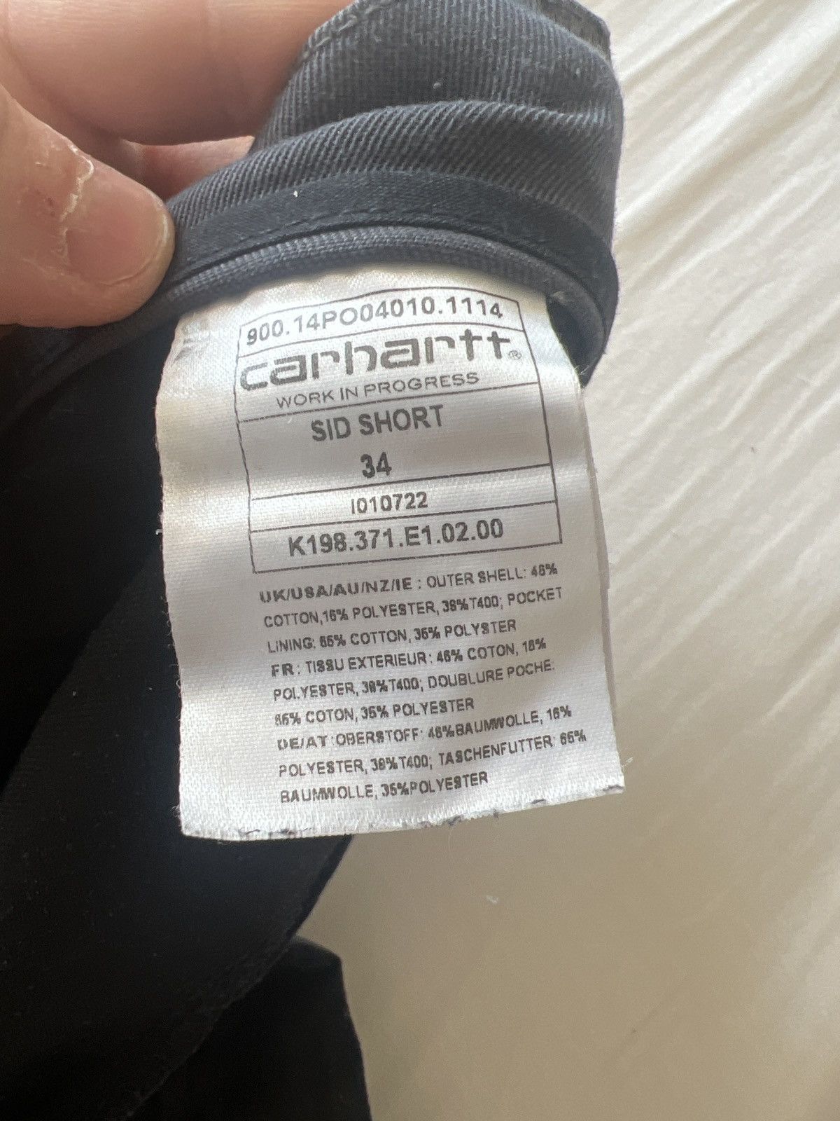 Carhartt × Vintage Vintage Carhartt sid work pants shorts Size US 34 / EU 50 - 3 Thumbnail