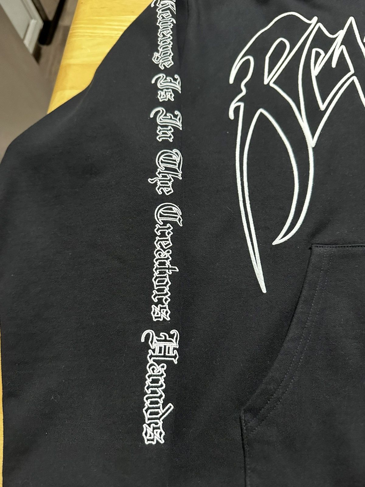 Revenge Revenge Kill Outline Hoodie White/Black - L Size US L / EU 52-54 / 3 - 5 Thumbnail