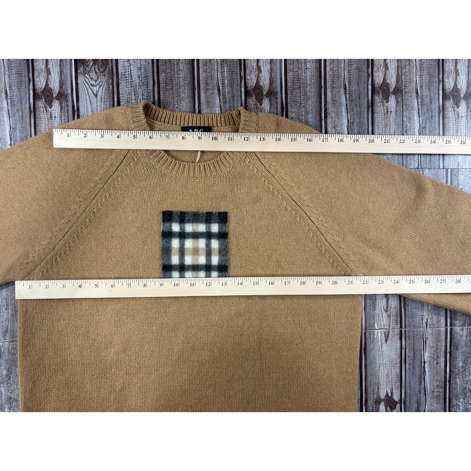 A.P.C. A.P.C 100% Lambswool Crew Neck Pullover sweater sz 2XL color Size US XXL / EU 58 / 5 - 8 Thumbnail