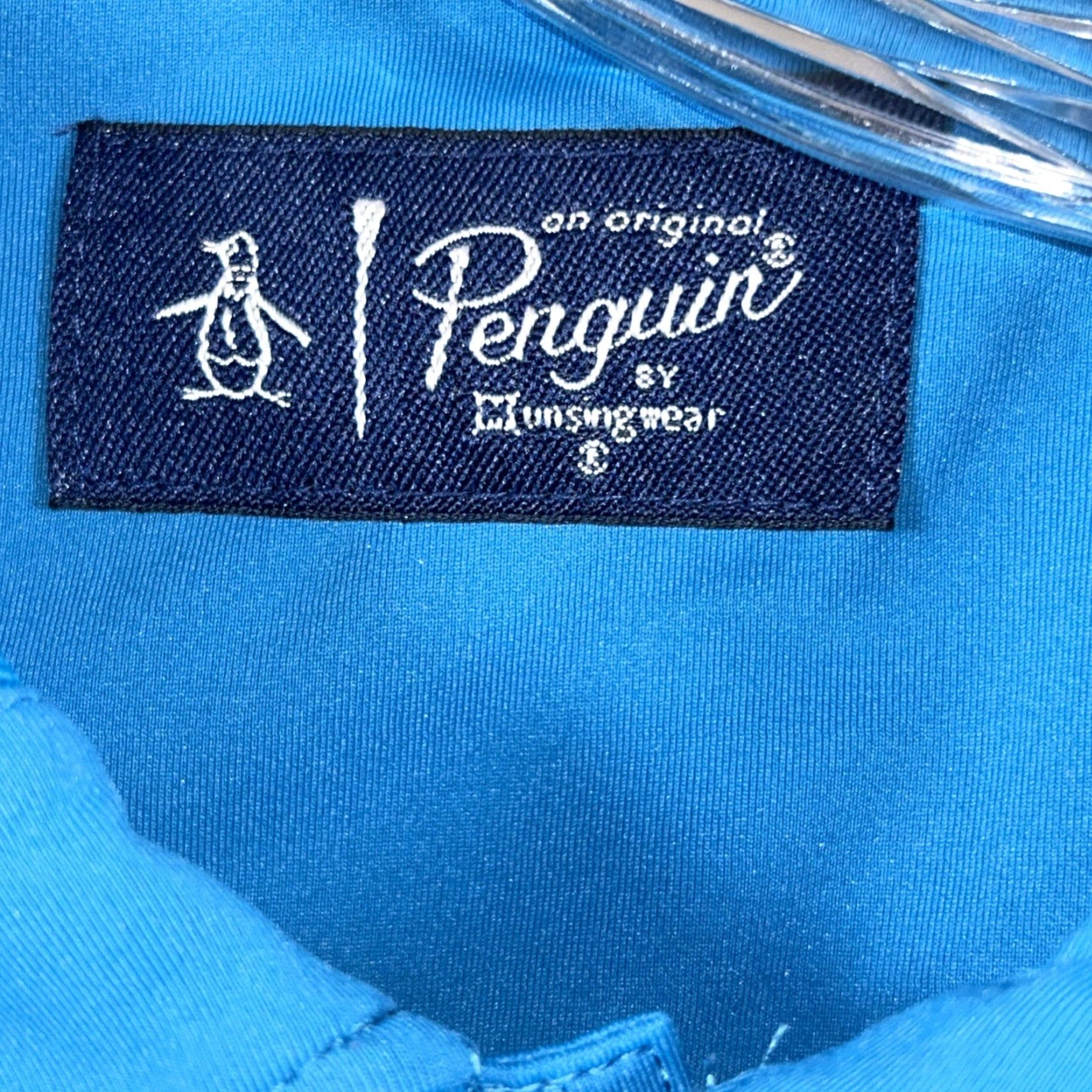 Original Penguin Original Penguin Polo Shirt Mens XL Blue Camping Short Sleeve Collared Shirt Size US XL / EU 56 / 4 - 5 Thumbnail