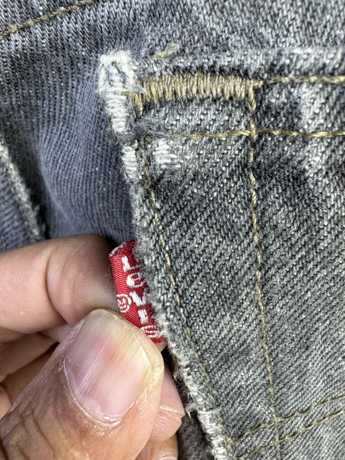 Levi's Vintage 80s Levis 501 Denim Pants Size US 32 / EU 48 - 8 Thumbnail
