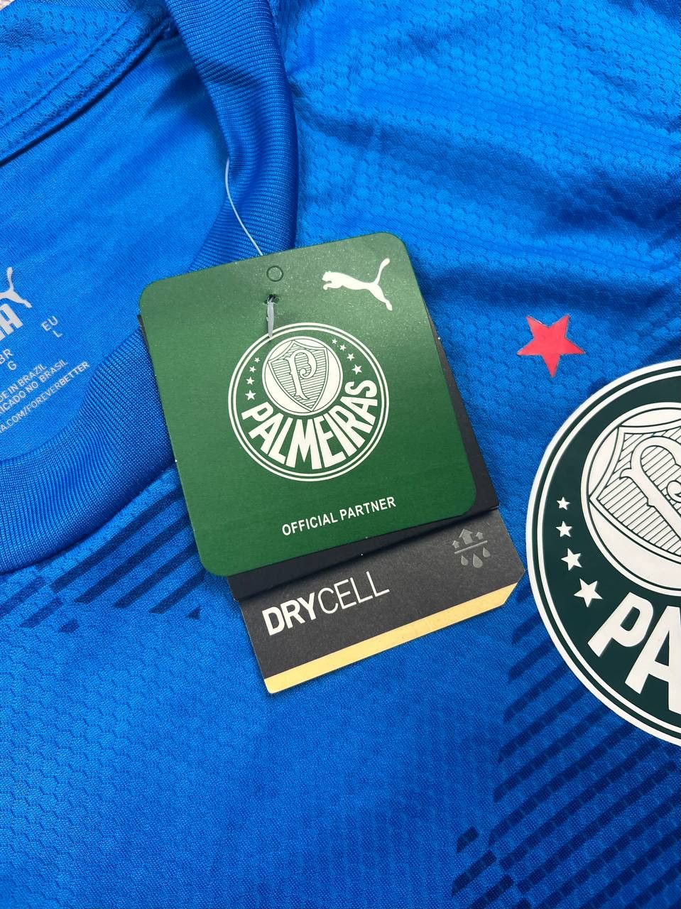 Puma Puma Palmeiras 2022 Jersey Brazil Tee Size US L / EU 52-54 / 3 - 5 Thumbnail