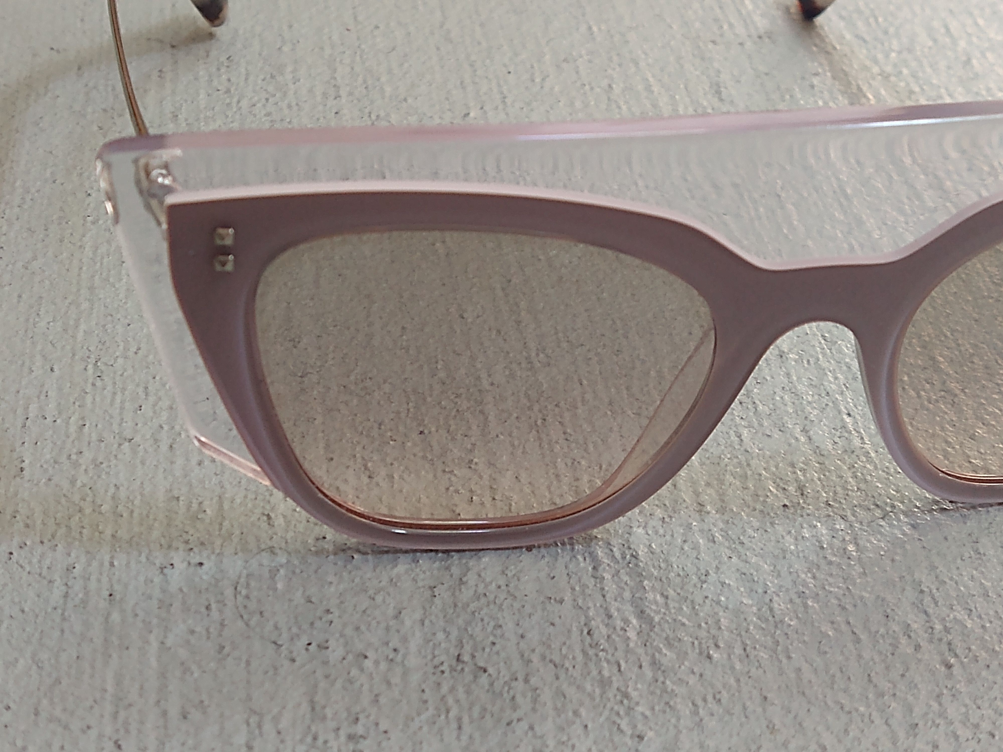 Valentino Valentino Sunglasses VA4035 Pink Clear Cats Eye Size ONE SIZE - 4 Thumbnail