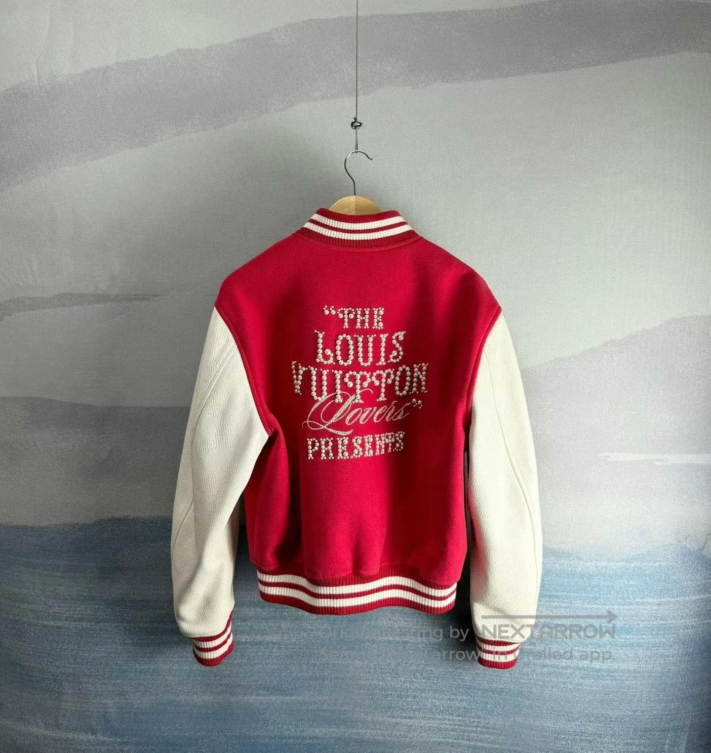 Louis Vuitton louis vuitton red and white baseball jacket. Size US L / EU 52-54 / 3 - 3 Thumbnail