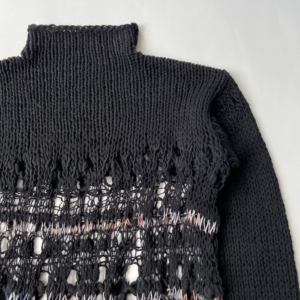 Dries Van Noten Candy Cobweb Knit Punk Sweater Size S / US 4 / IT 40 - 4 Thumbnail