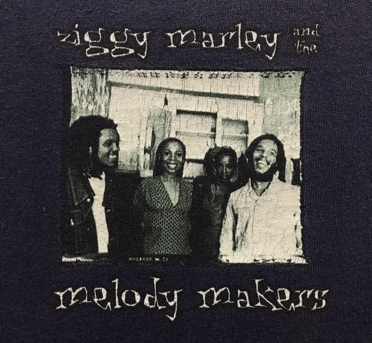 Band Tees × Delta × Vintage Vintage Ziggy Marley And The Melody Makers XL 90s Raggae Size US L / EU 52-54 / 3 - 4 Thumbnail
