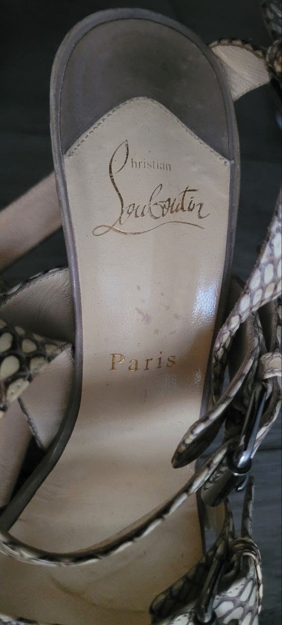 Christian Louboutin Christian Louboutin Platform Sandals Sz.38 Size US 7 / IT 37 - 8 Thumbnail