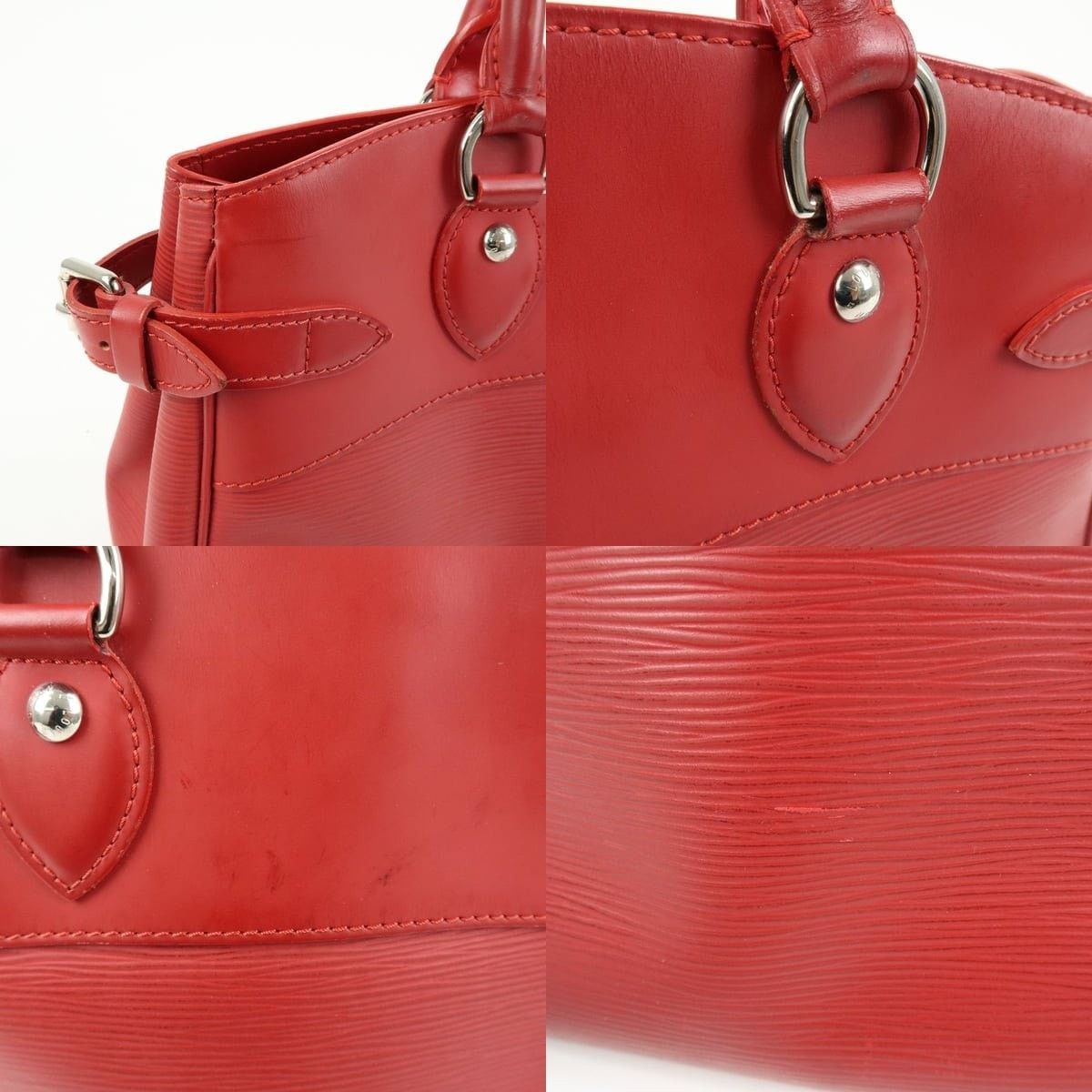 Louis Vuitton Louis Vuitton Epi Passy PM Tote Red Size ONE SIZE - 6 Thumbnail