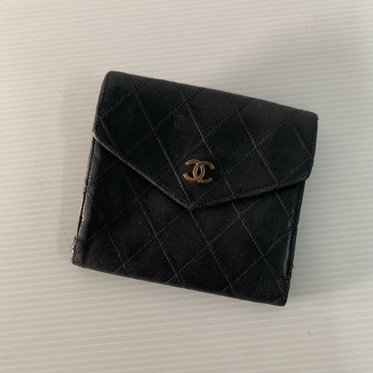 Chanel Chanel Vintage Leather Wallet Size ONE SIZE - 4 Thumbnail
