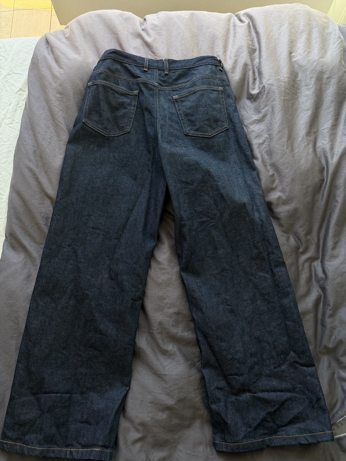 A.P.C. APC Aaron jeans (Raw Indigo) Size US 30 / EU 46 - 4 Thumbnail