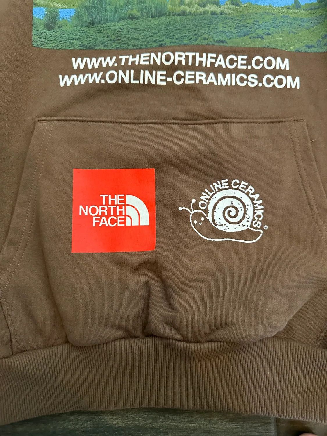 Online Ceramics × The North Face TNF OC Smile Cloud Hoodie Brown Size US S / EU 44-46 / 1 - 2 Thumbnail