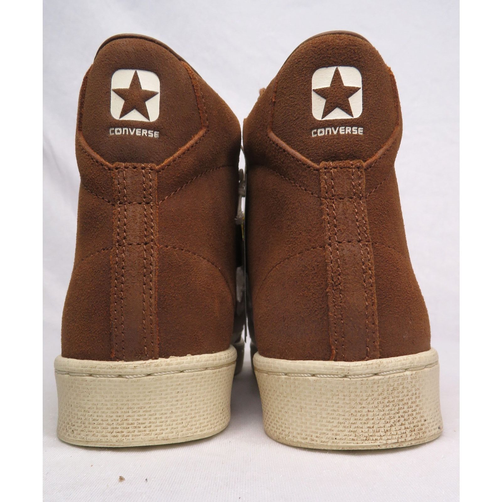 Converse CONVERSE X BARRIER Brown Unisex Hi-Top Suede Sneakers Size US 8.5 / IT 38.5 - 6 Thumbnail