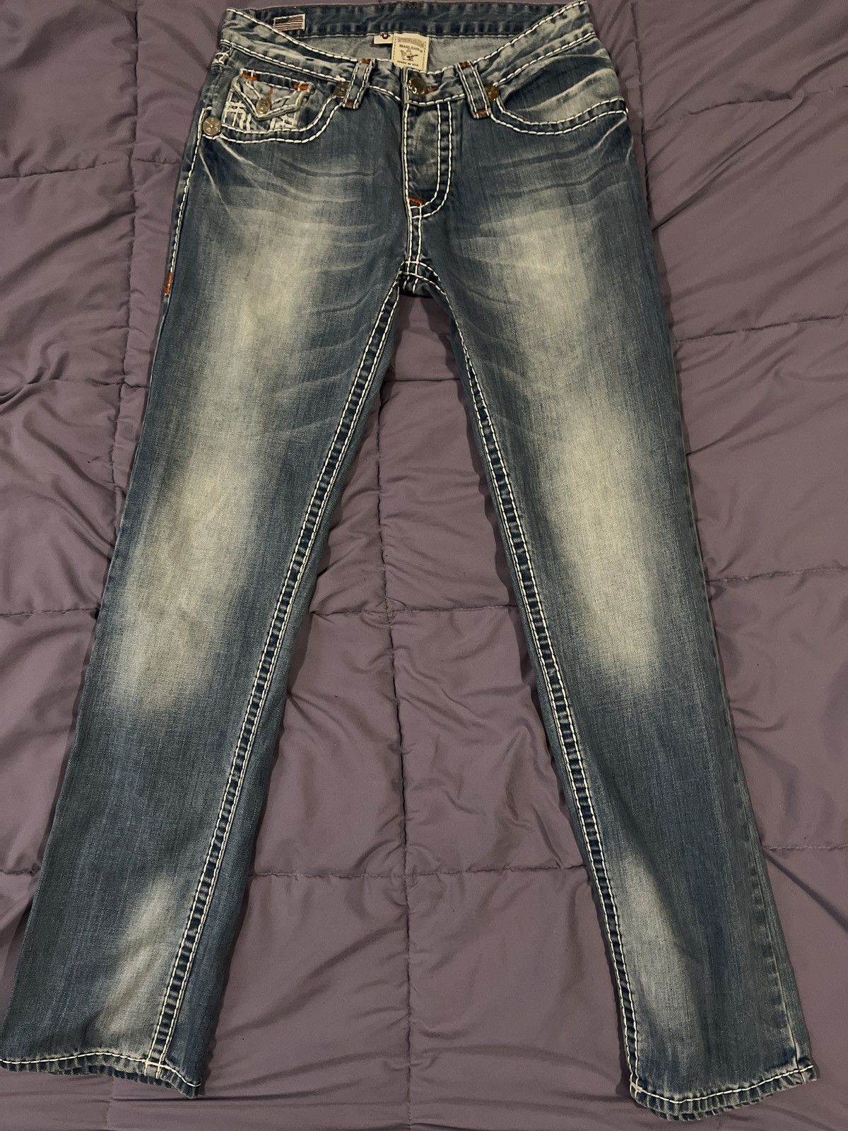 True Religion 2000s Rocco Big Stitch True Religions | Grailed