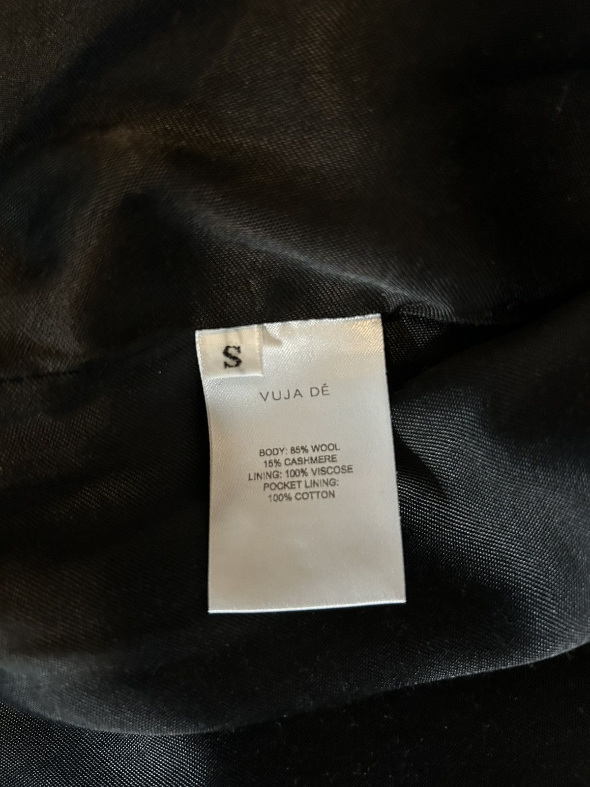 Vuja De Vuja De Relaxed Shirt Jacket in Wool/Cashmere Size US S / EU 44-46 / 1 - 4 Thumbnail