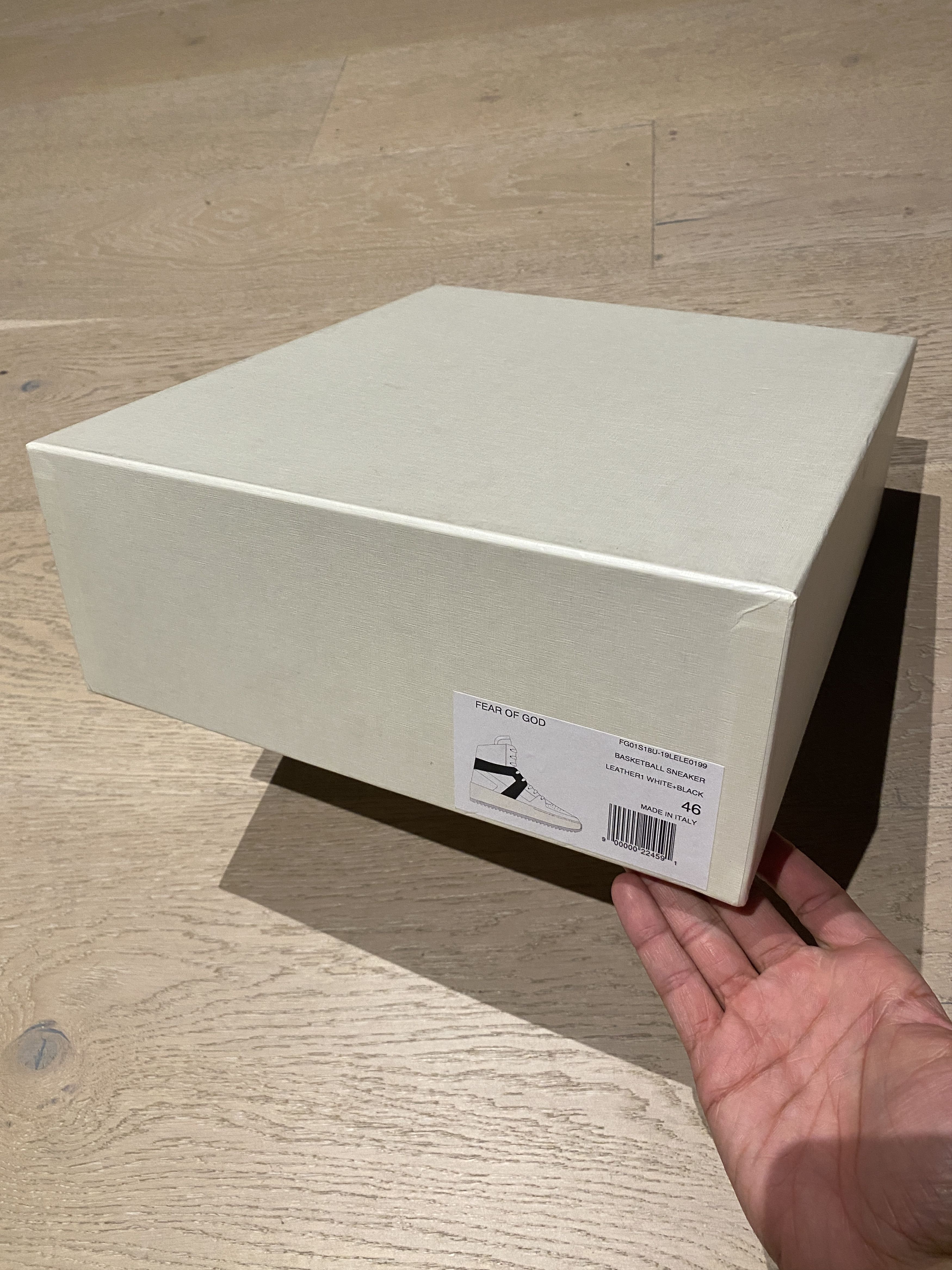 Fear of God $1095 Fear of god BASKETBALL Sneaker WHITE NIB 46 Size US 13 / EU 46 - 4 Thumbnail
