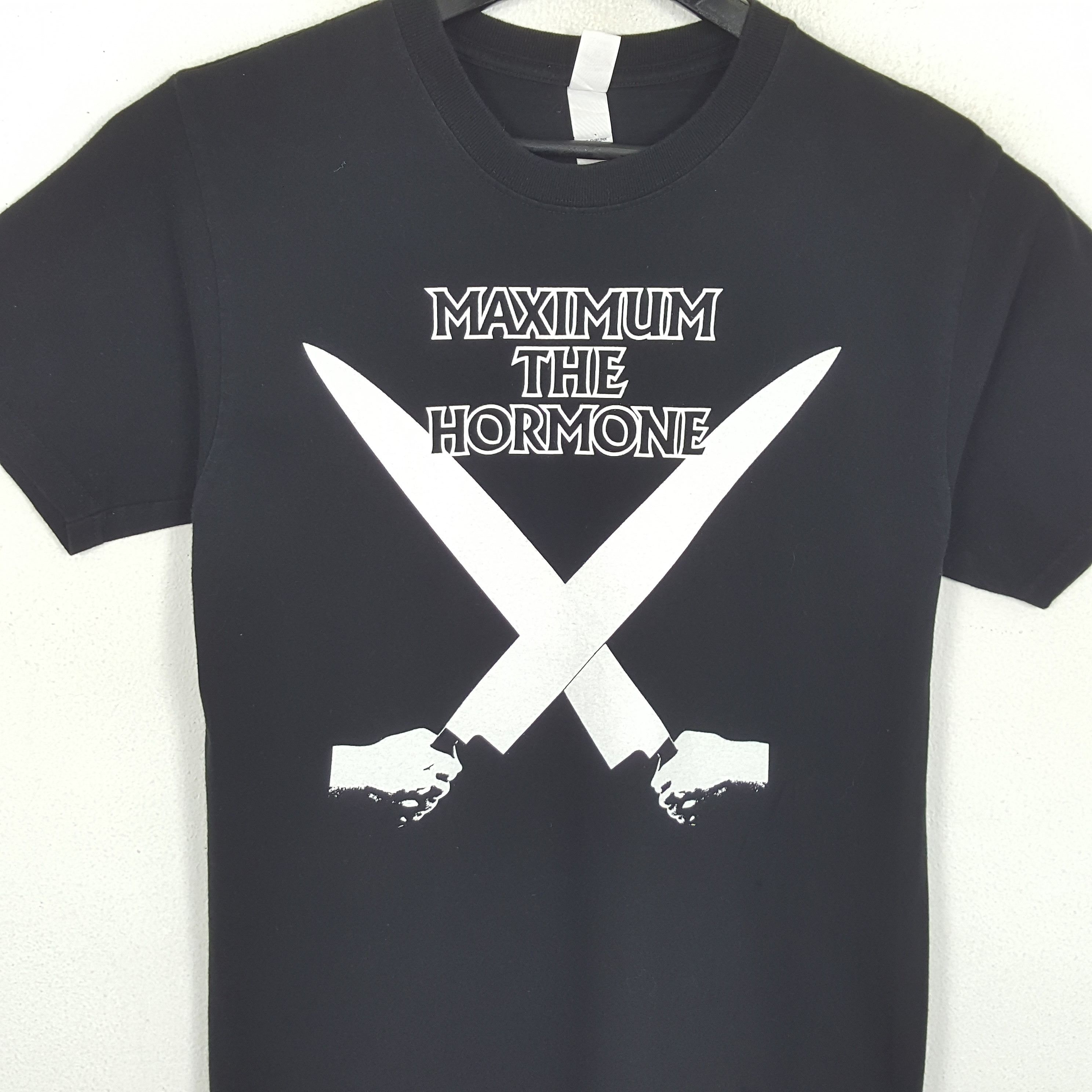 Band Tees × Vintage MAXIMUM THE HORMONE Japanese Rock Band Music Tshirt Size US S / EU 44-46 / 1 - 2 Thumbnail