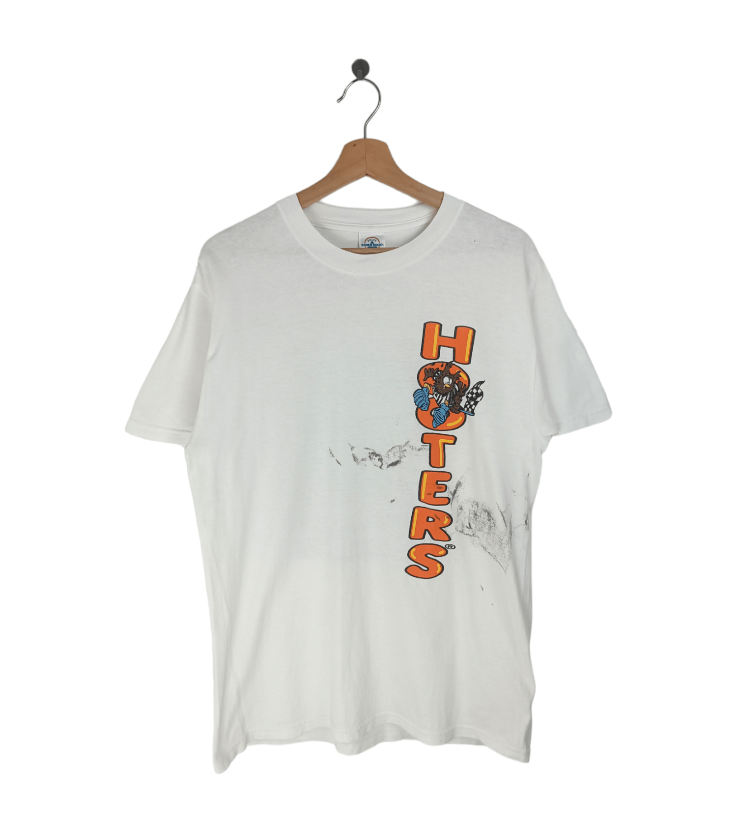 NASCAR VINTAGE '13 STAINED HOOTERS PIT CREW NASCAR RACING TEE Size US M / EU 48-50 / 2 - 2 Thumbnail