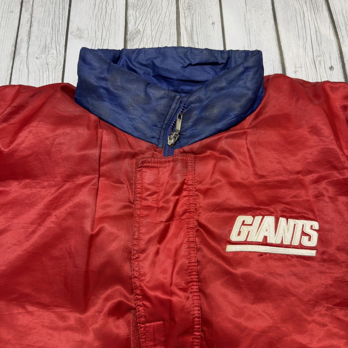 NFL × Starter × Vintage Vintage New York Giants reversible jacket Size US XL / EU 56 / 4 - 9 Thumbnail