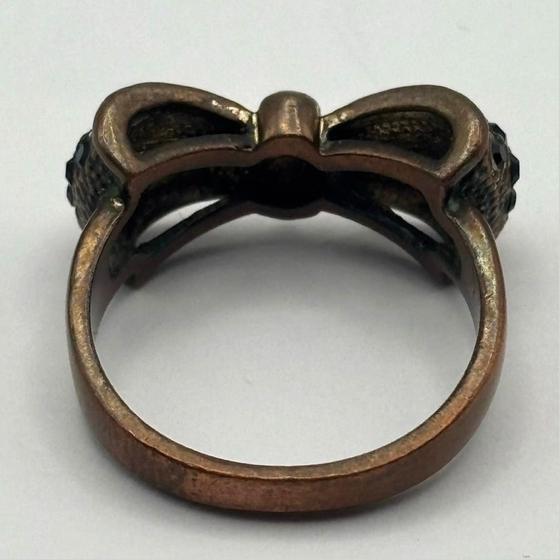 Other Copper Crystal Bow Ring Size ONE SIZE - 5 Thumbnail