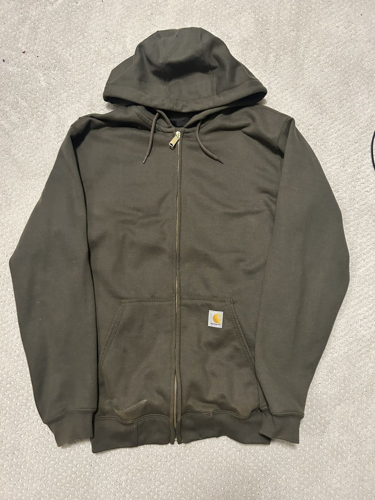 Carhartt Carhartt green zip up hoodie Size US M / EU 48-50 / 2 - 1 Thumbnail