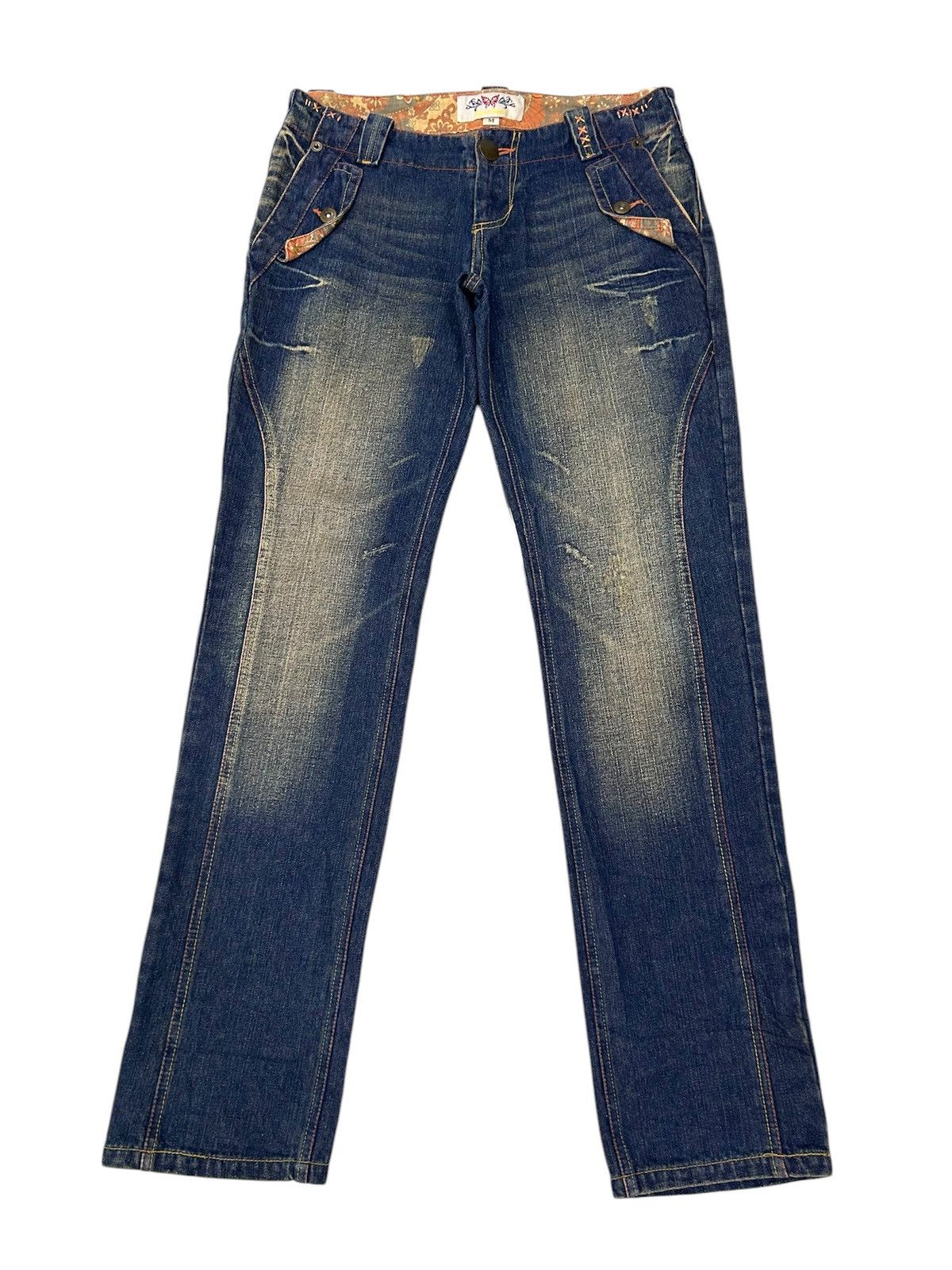 Japanese Brand × Vintage Vintage Japanese Denim Mud Wash Jeans Size US 32 / EU 48 - 1 Thumbnail