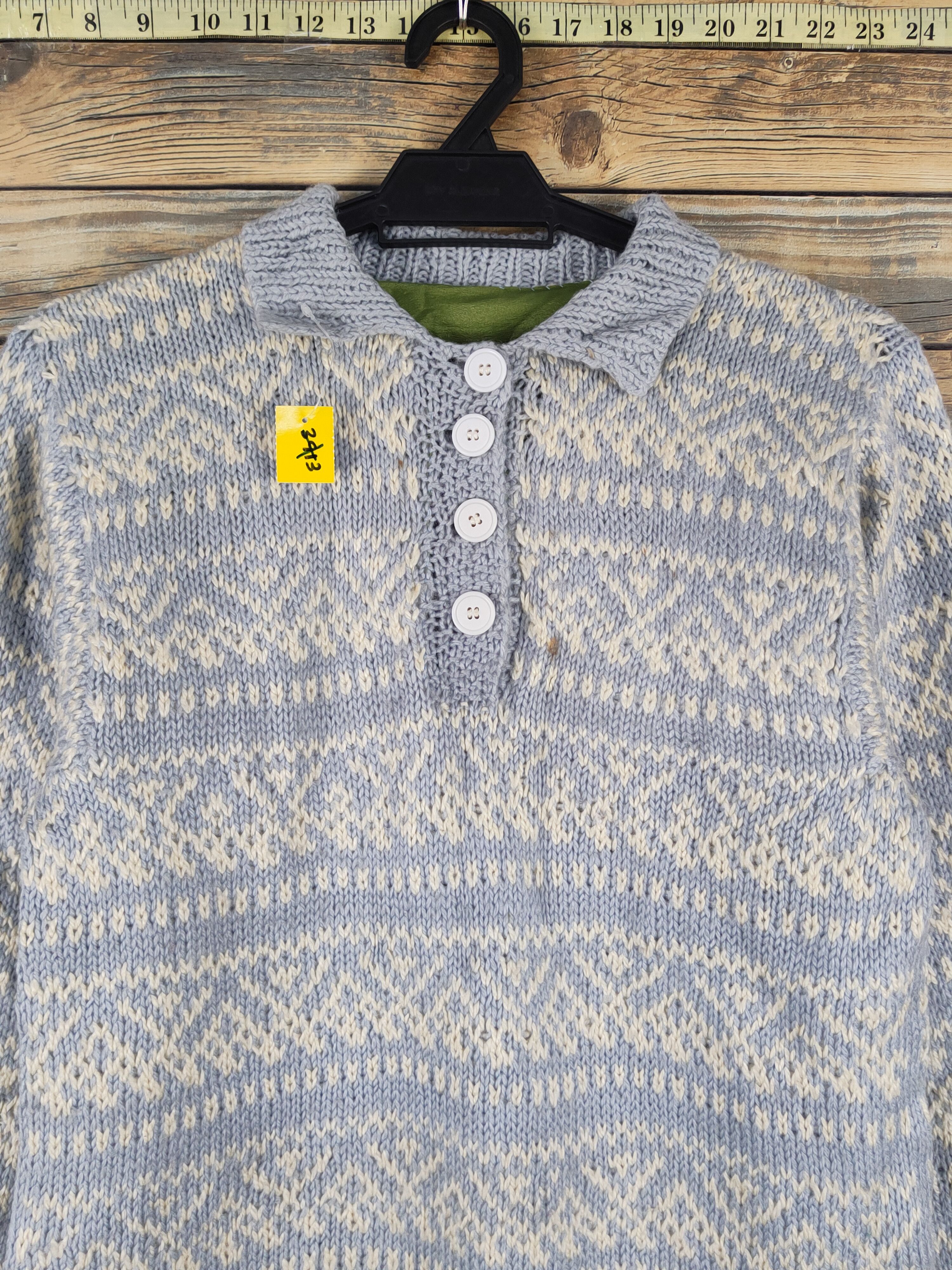 Japanese Brand Japanese Brand Gray Knitwear Sweatshirts #W2038 Size US S / EU 44-46 / 1 - 2 Thumbnail