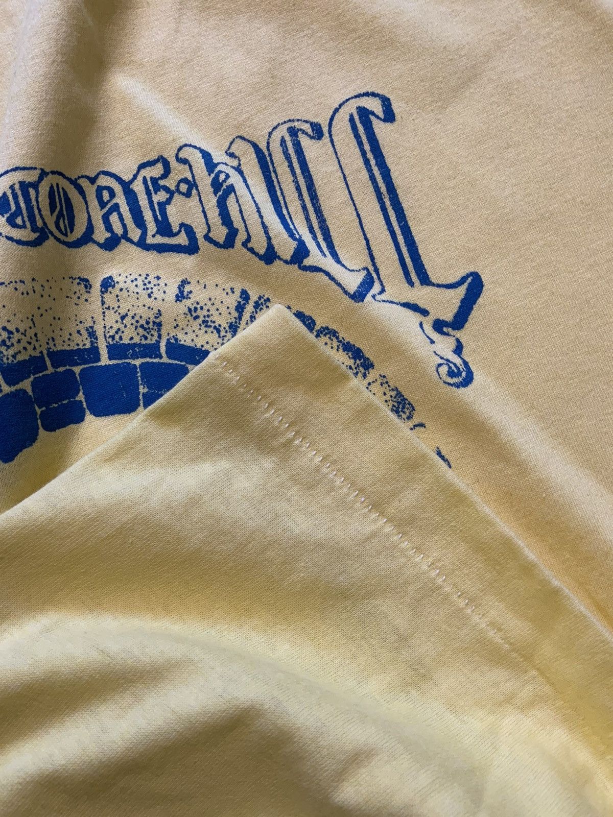 Hanes × Vintage VTG 50/50 Brimstone Hill West Indies Single Stitch T-Shirt Size US XL / EU 56 / 4 - 6 Thumbnail