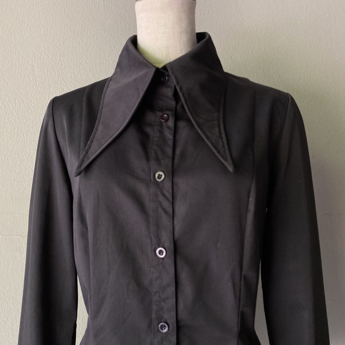 Japanese Brand Blood Storm CLUB BODY Y2K Punk LINE Black Shirt Size M / US 6-8 / IT 42-44 - 7 Thumbnail