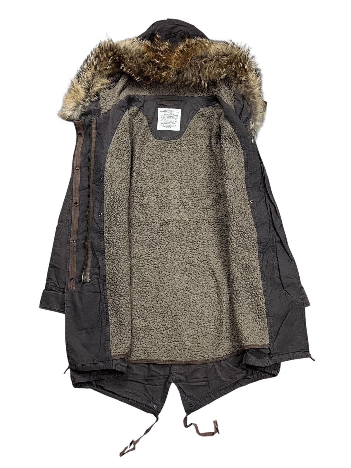 GOA 2000s GOA - Apocalypse Style Fur Hoodie Parka Jacket Size US M / EU 48-50 / 2 - 3 Thumbnail