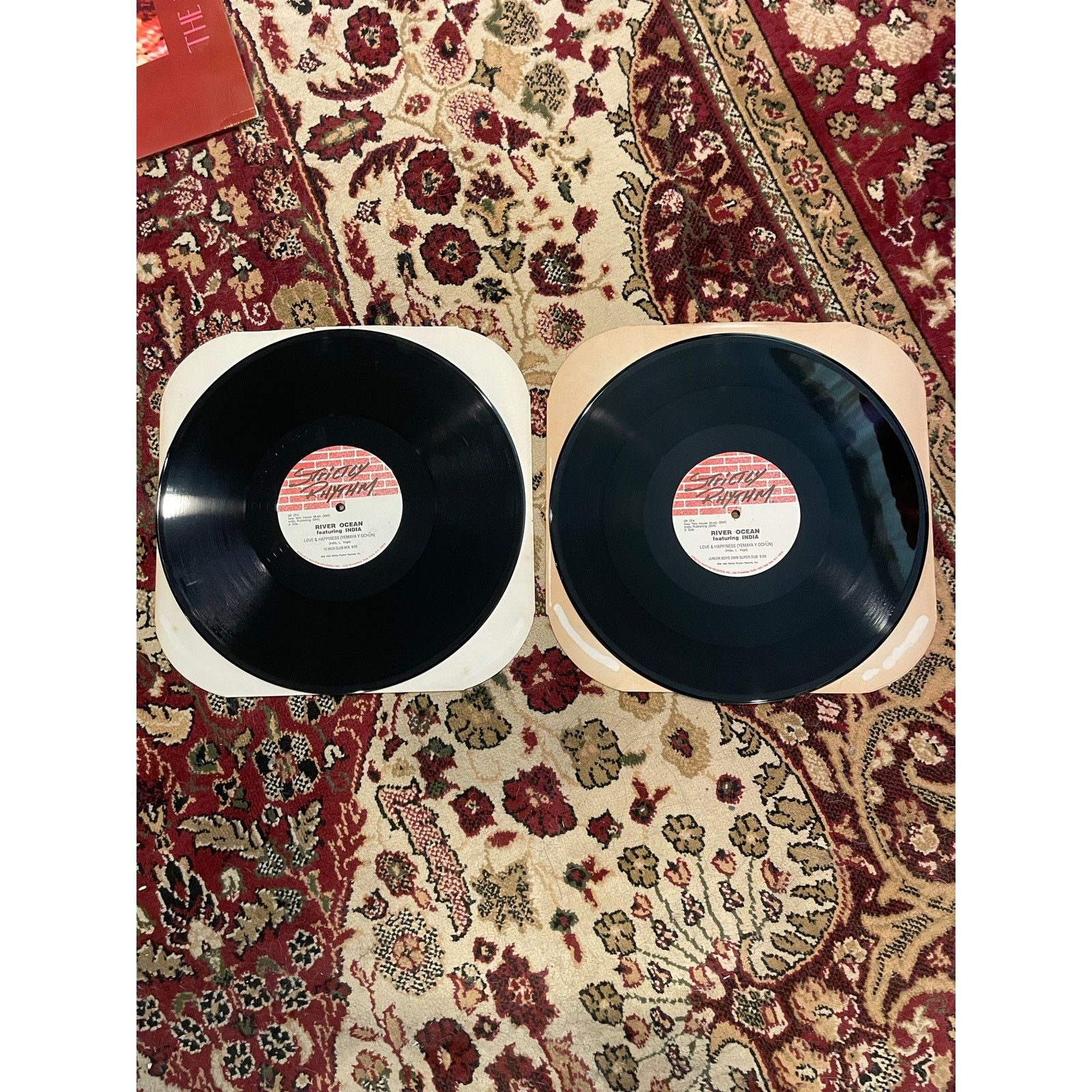 INTENTIONALLY BLANK River Ocean / India - The Tribal EP 2x12" deep house latin Size ONE SIZE - 3 Thumbnail