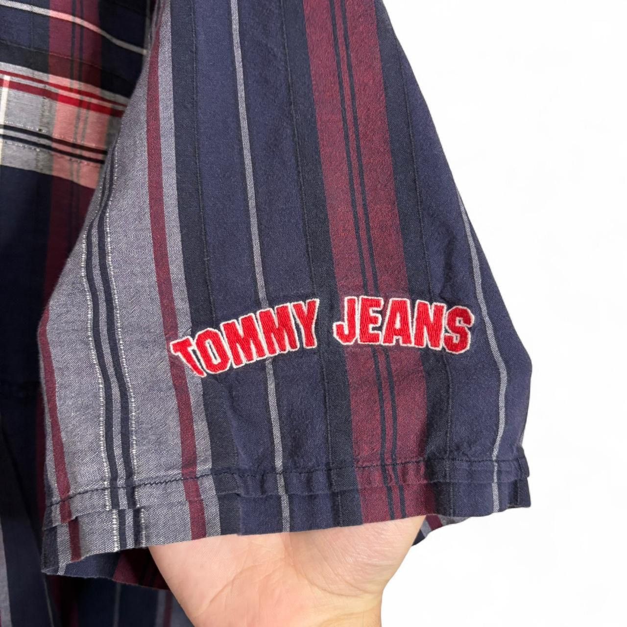 Tommy Hilfiger Vintage Y2K Tommy Hilfiger Plaid Navy Button-Up Shirt Size US XXL / EU 58 / 5 - 3 Thumbnail
