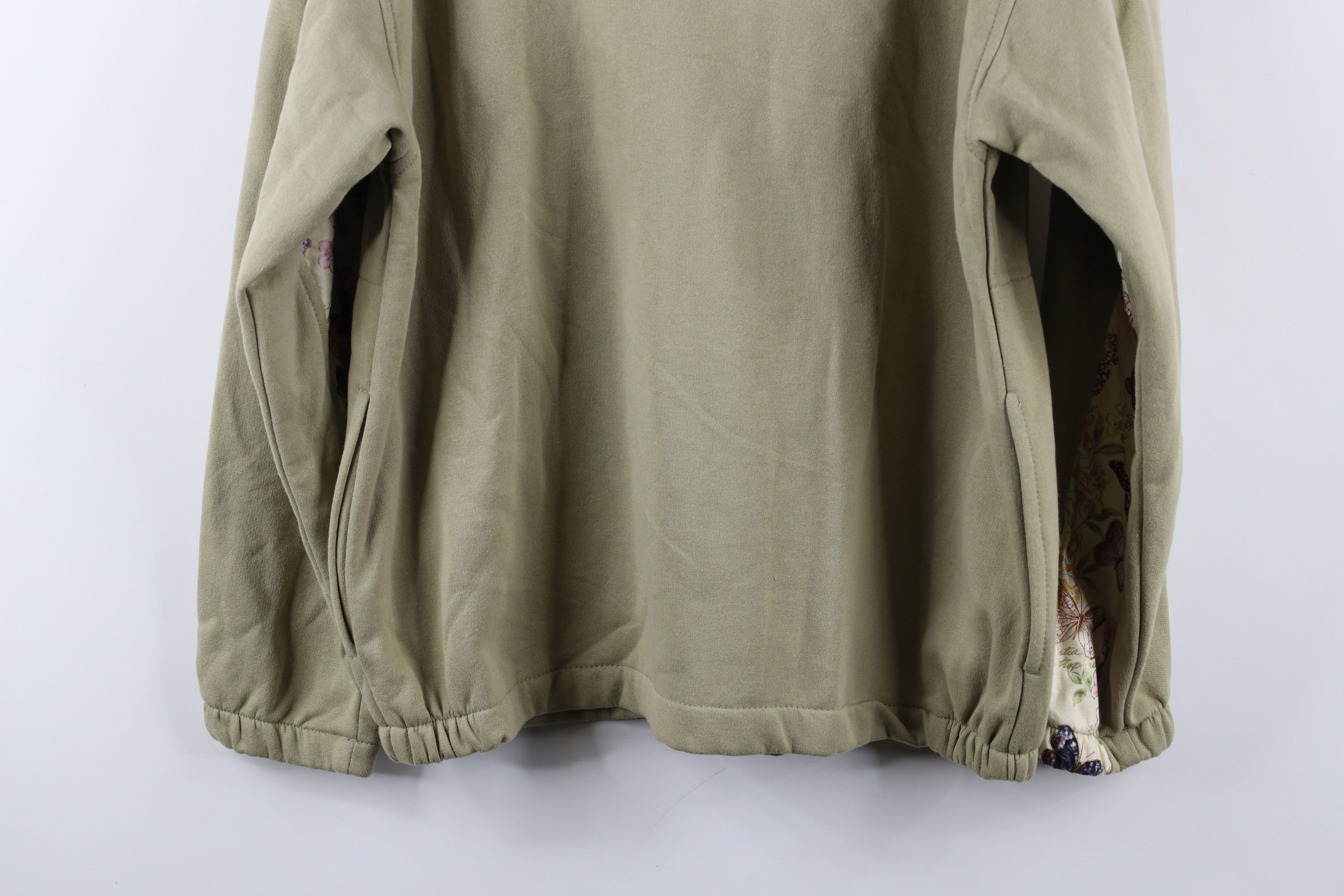 Vintage Deadstock Vintage 90s Streetwear Sweatshirt Jacket Shacket Size M / US 6-8 / IT 42-44 - 14 Thumbnail