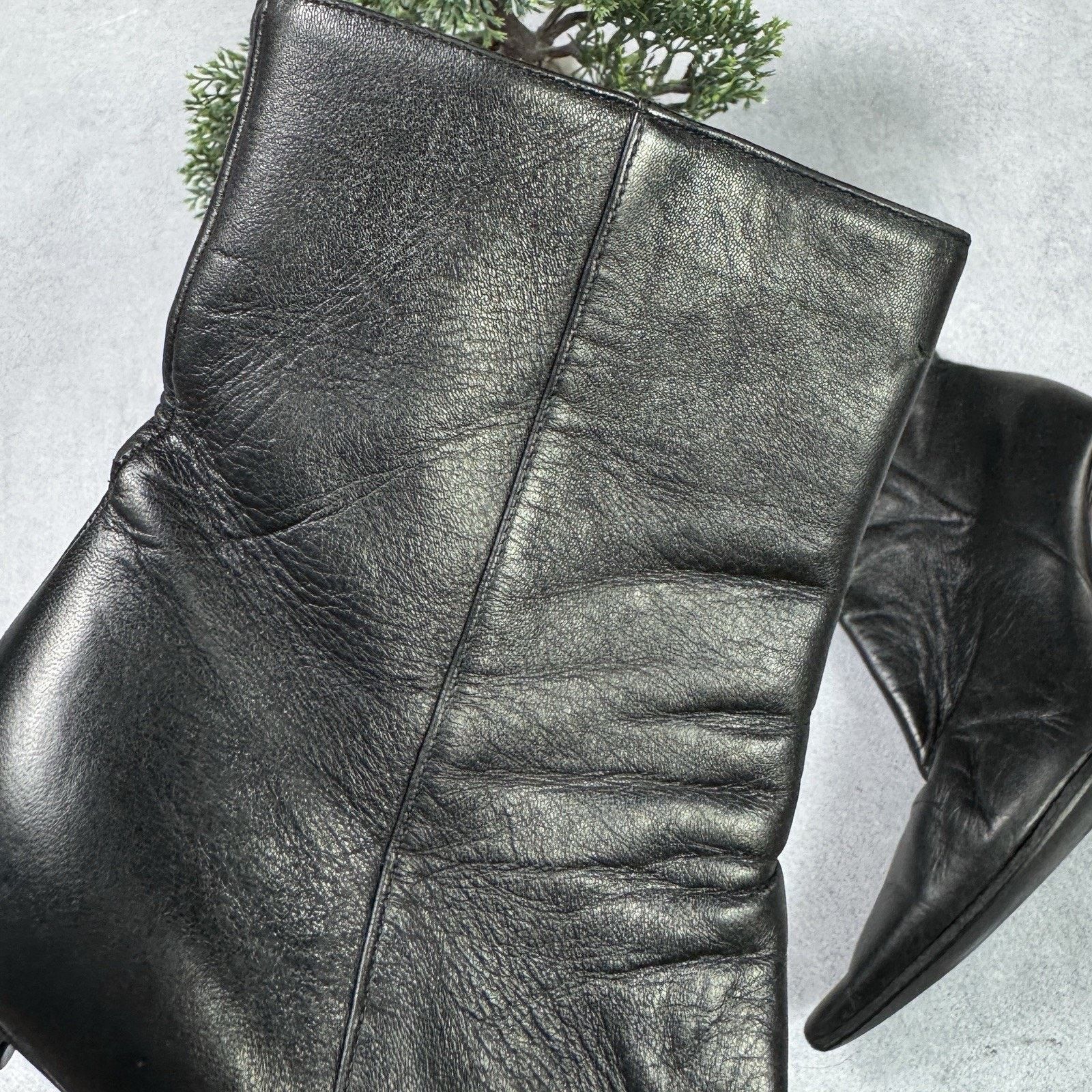 Gucci Gucci Leather Women Heel Boot Size 35 US 5 Size US 5 / IT 35 - 4 Thumbnail