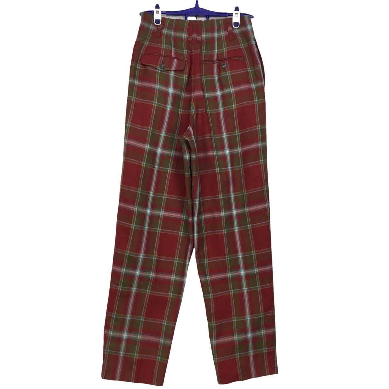 Japanese Brand Vtg Japanese Brand Comme Ca Du Mode Plaid Long Pants High Size 25" / US 0 / IT 36 - 2 Thumbnail
