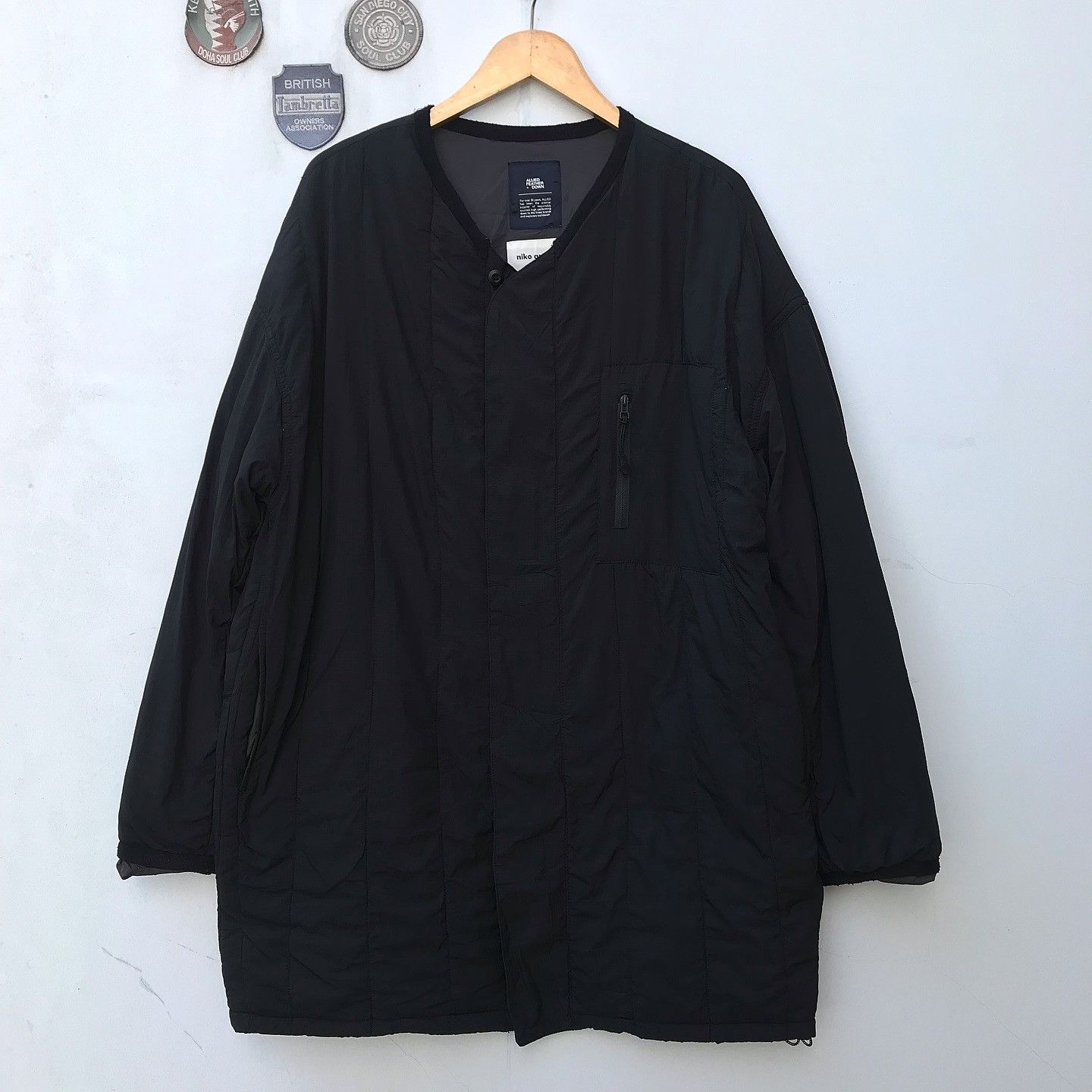 Designer × Japanese Brand NIKO AND X allied feather down Black colorway Puffer Quilted Size US XL / EU 56 / 4 - 1 Thumbnail