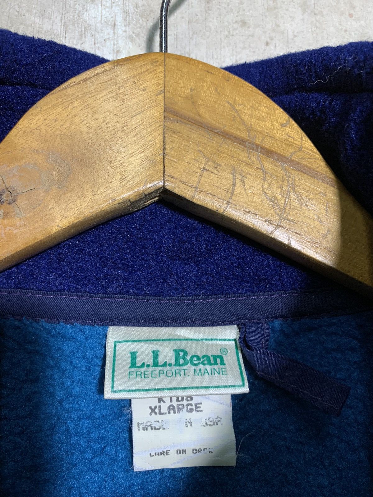 L.L. Bean 🔥VTG L.L BEAN DEEP PILED FLEECE JACKETS Size US XL / EU 56 / 4 - 8 Thumbnail