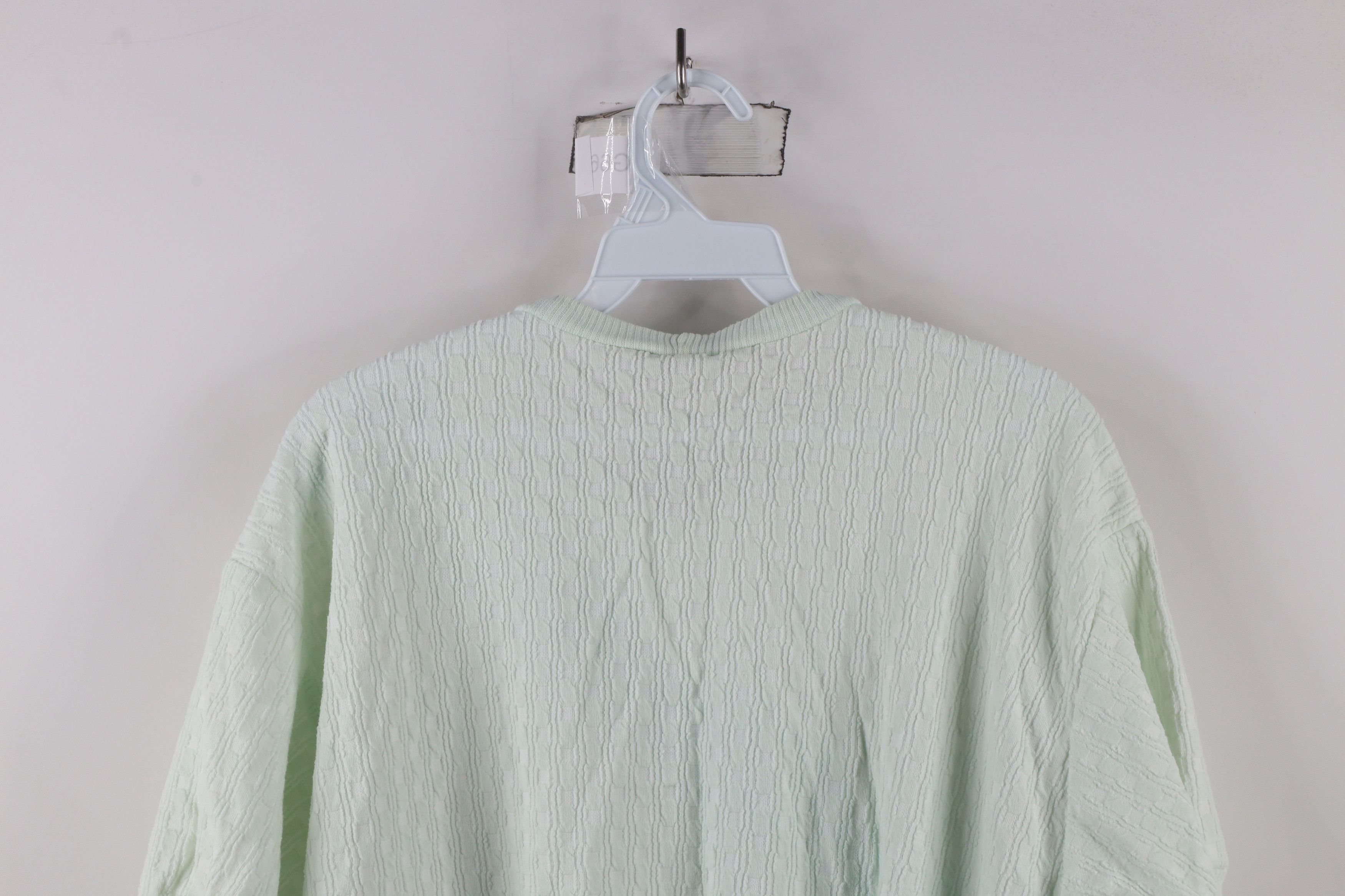 Vintage Vintage 90s Streetwear Knit Short Sleeve T-Shirt USA Size S / US 4 / IT 40 - 12 Thumbnail