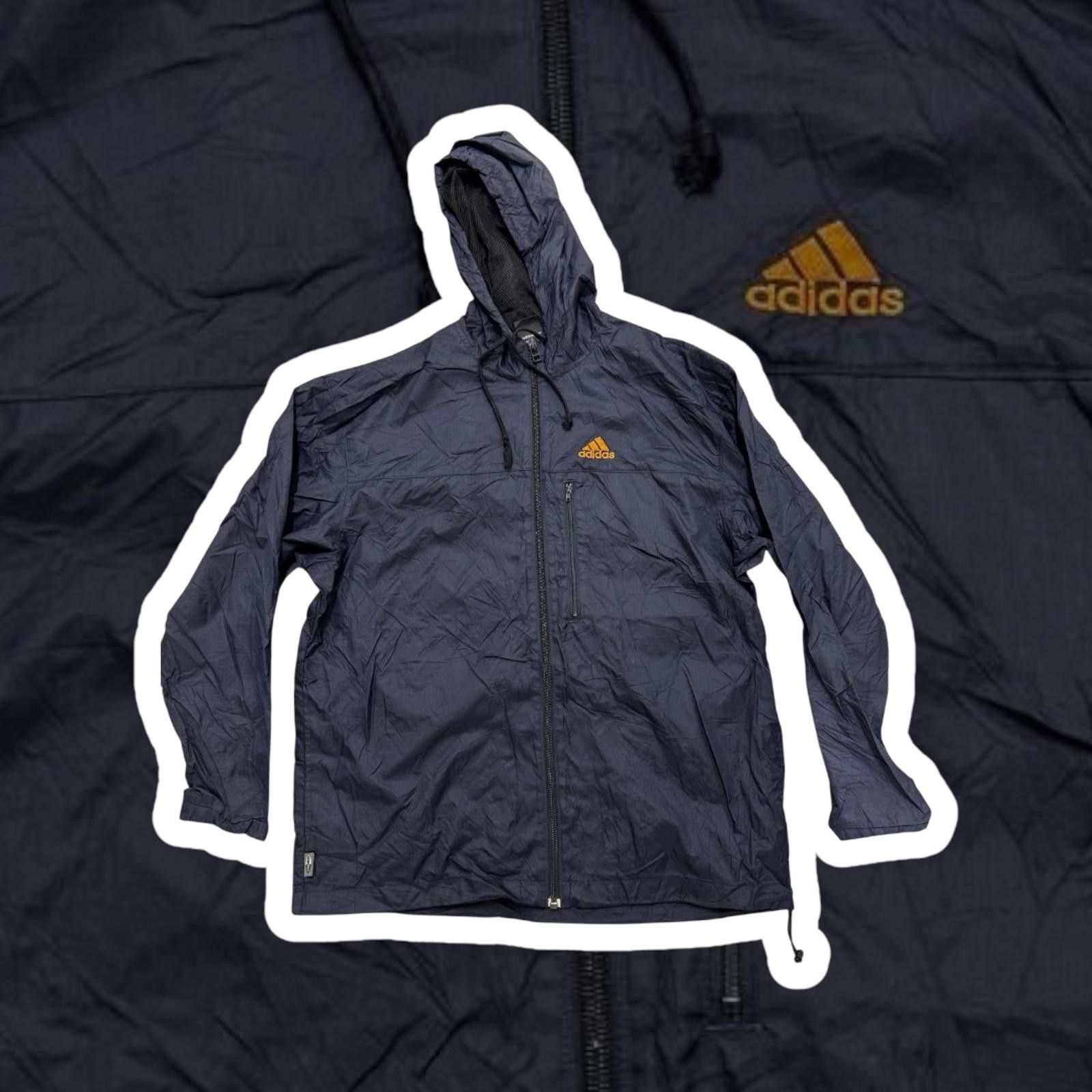 Adidas Adidas Lightweight Hooded Jacket Size US M / EU 48-50 / 2 - 1 Thumbnail