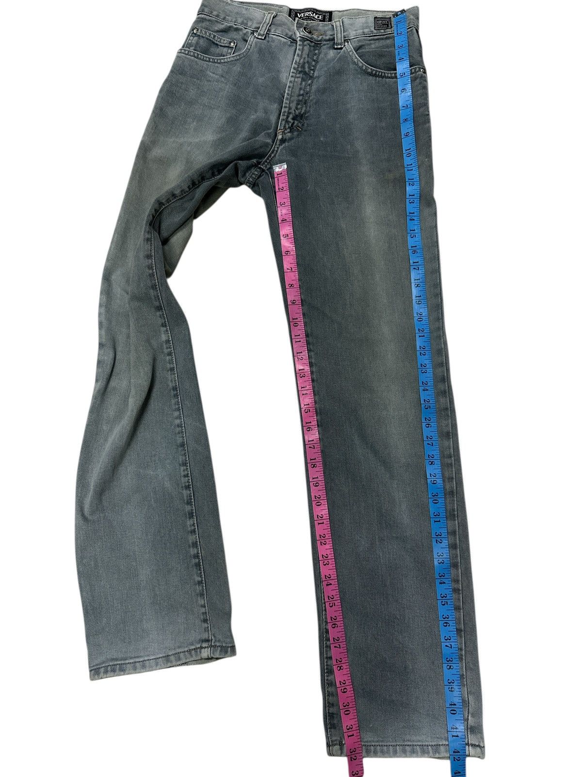 Versace Jeans Couture Versace Jeans Couture Silver Denim . Size US 28 / EU 44 - 3 Thumbnail