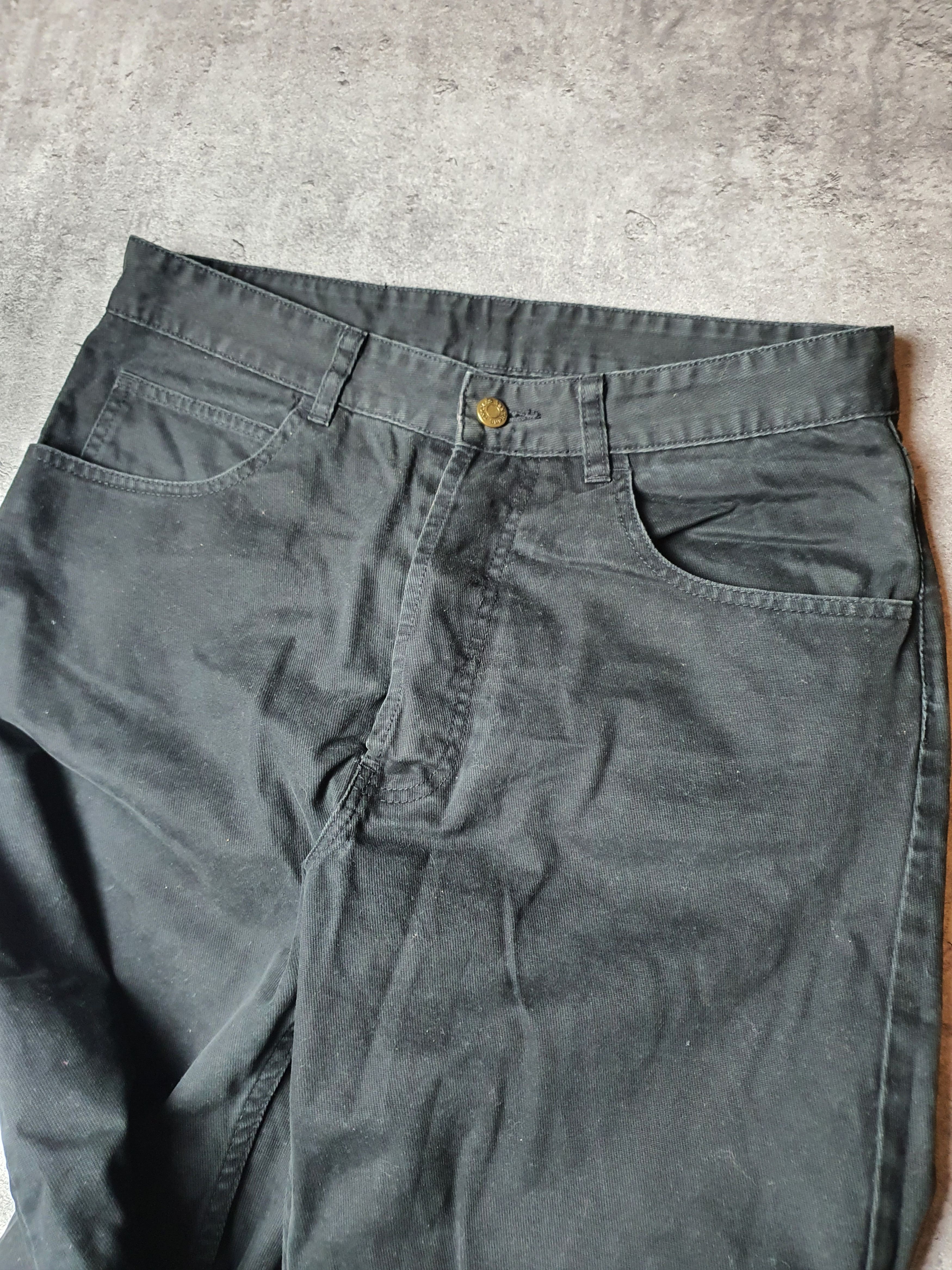 Burberry × Vintage Vintage Thomas Burberry Heavy Denim Pants Size 34 Size US 34 / EU 50 - 4 Thumbnail