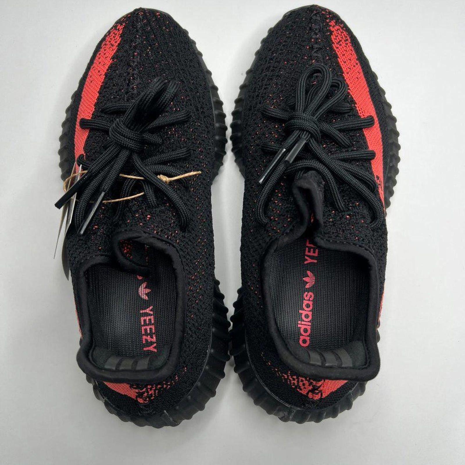 Adidas Yeezy Boost 350 v2 Core Black Red BY9612 Size