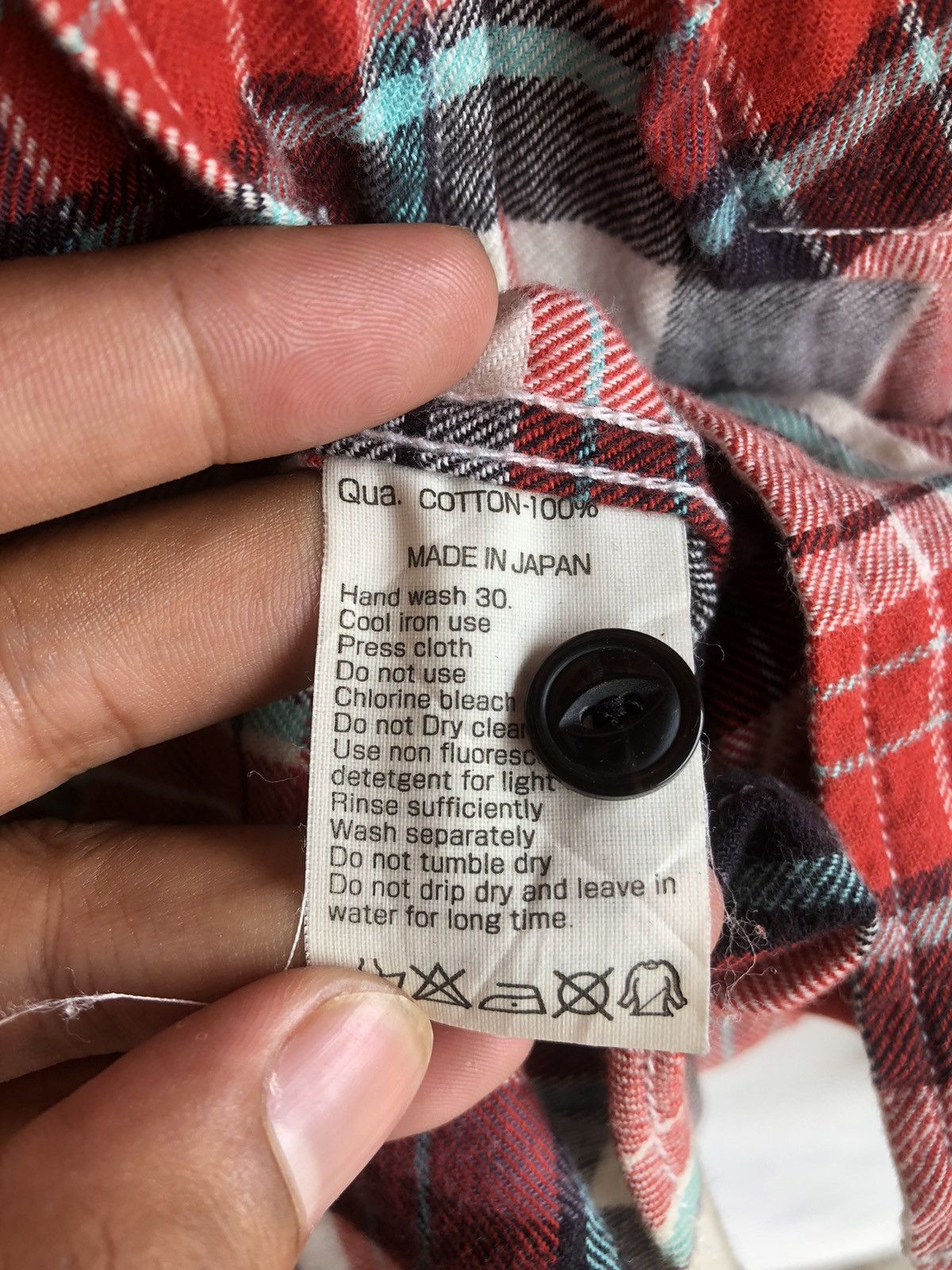If Six Was Nine JAPANESE VANQUISH PATCHWORK GOTHIC BUTTON SHIRT ROCK PUNK Size US M / EU 48-50 / 2 - 9 Thumbnail