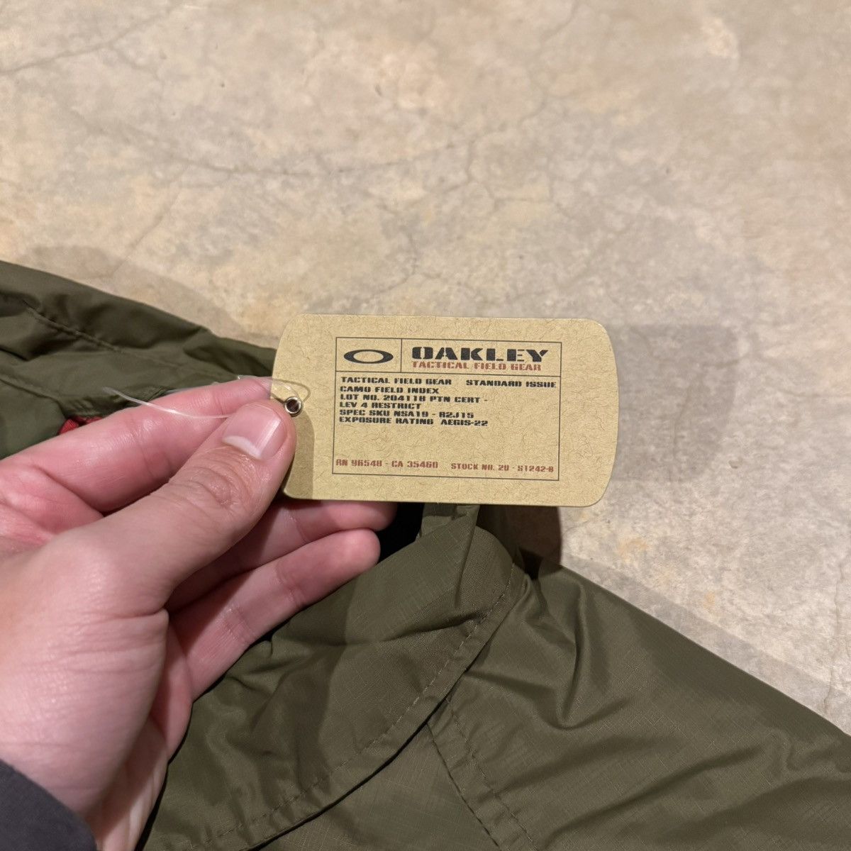 Oakley Brand New 2000s Oakley Software Nylon Zip Windbreaker Jacket Size US XL / EU 56 / 4 - 7 Thumbnail