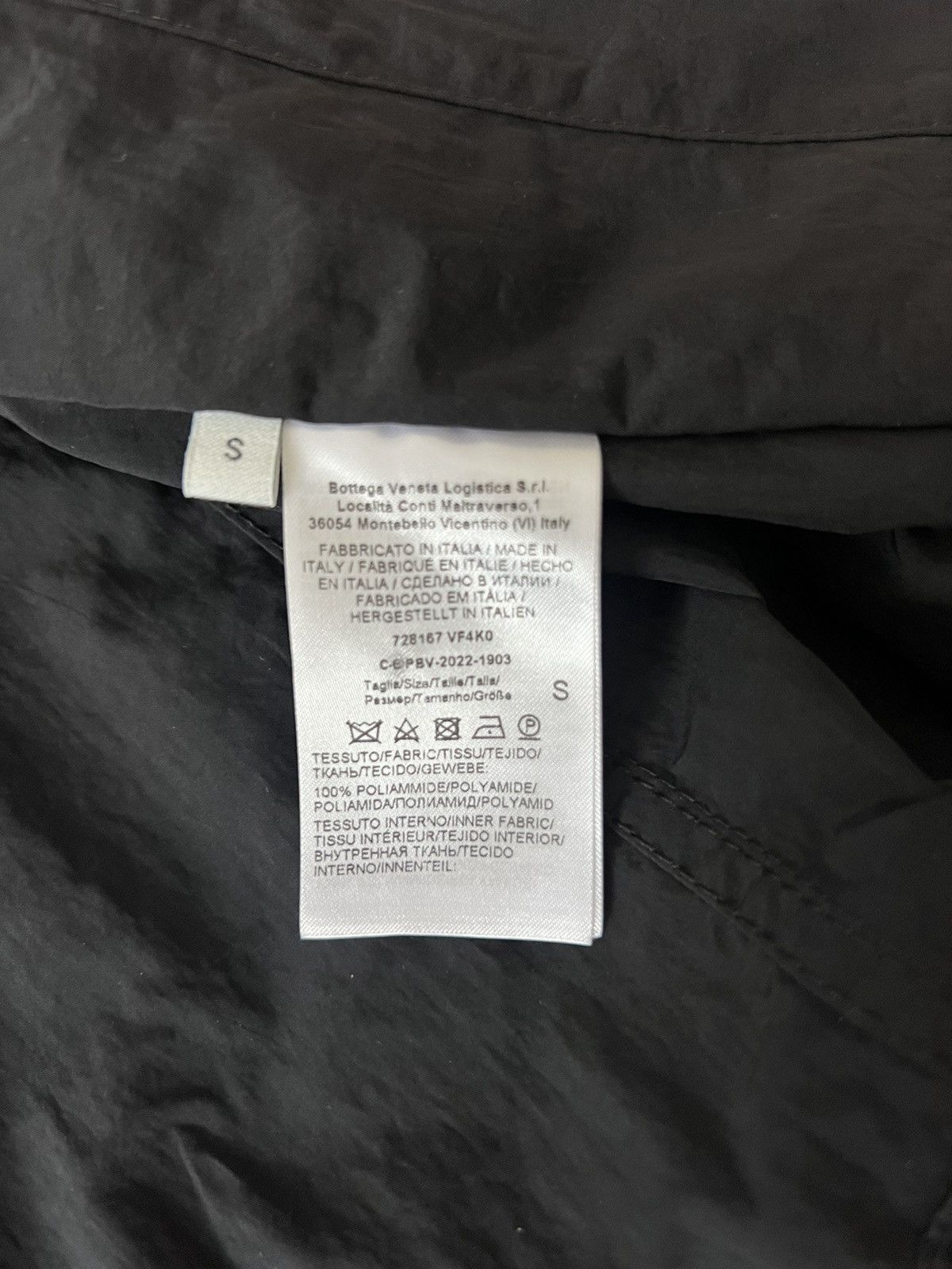 Bottega Veneta Bottega Veneta Technical Nylon Jacket Size US S / EU 44-46 / 1 - 11 Thumbnail