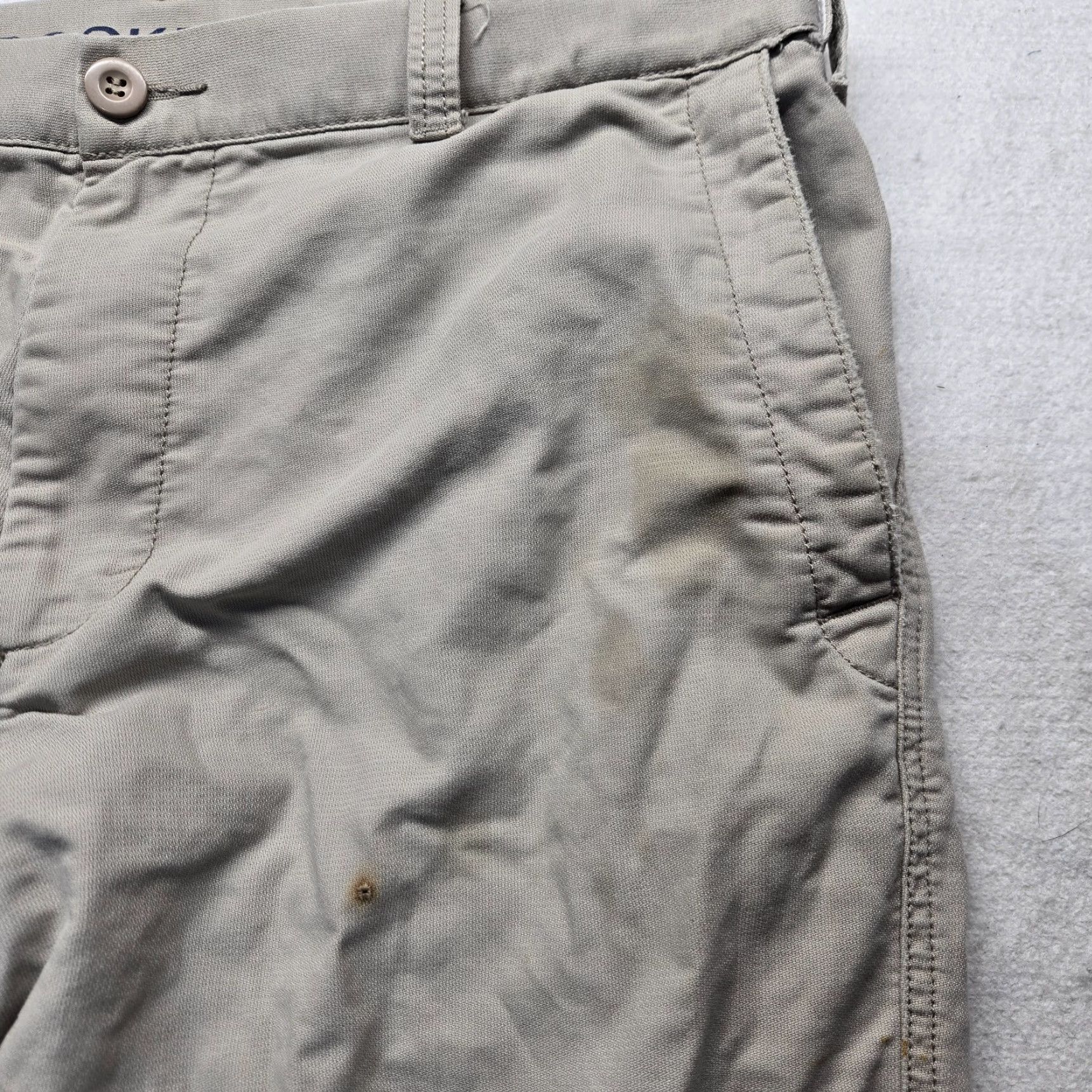 Dockers DOCKERS Khaki Pant Straight Leg 100% Cotton Beige Adult Men 36x30 Casual Preppy Pant Mens Size US 36 / EU 52 - 3 Thumbnail
